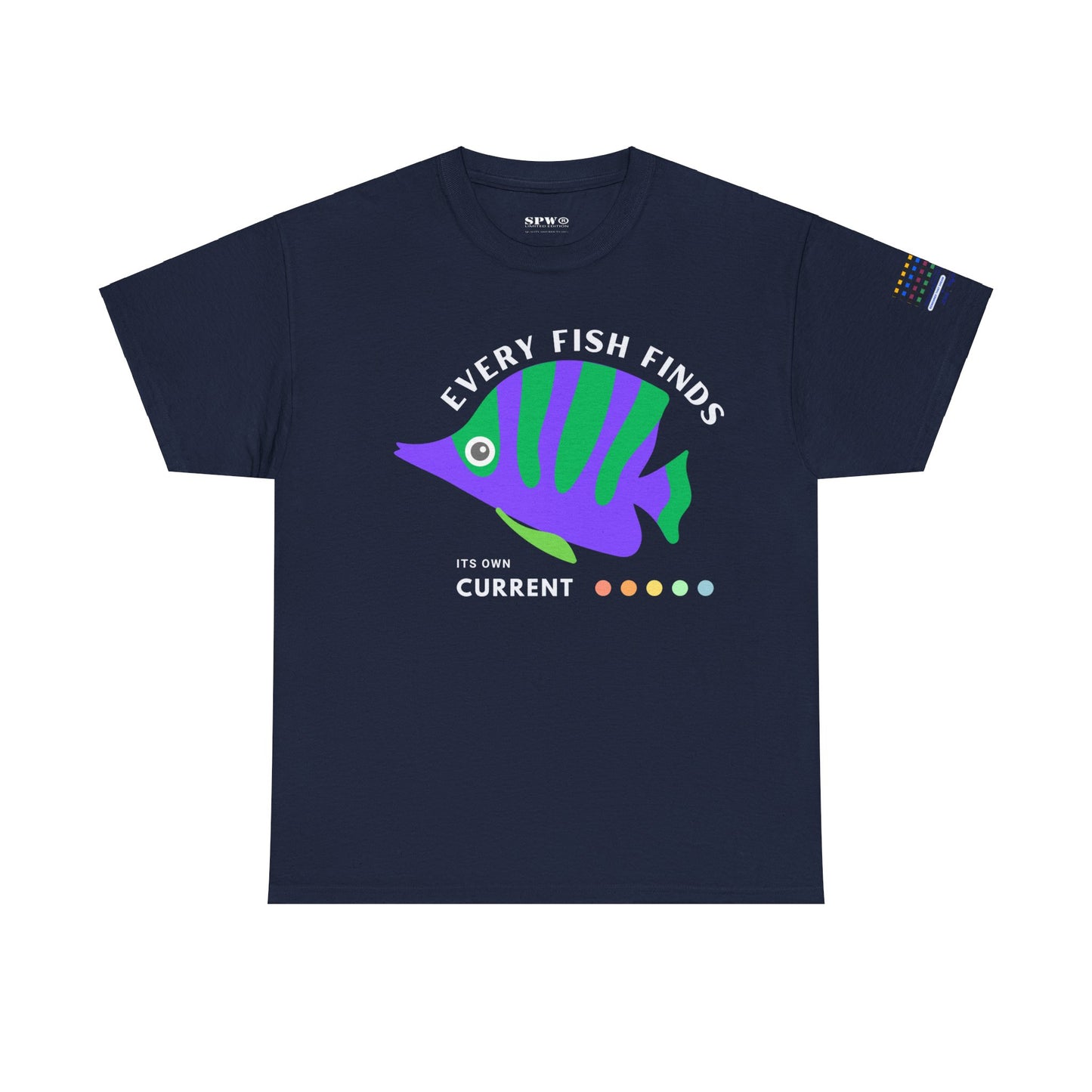 Unisex Heavy Cotton Tee_ Crafted from premium 100% cotton_ N+ Series UHCT PT2WV002_ Limited Edition by WesternWaves: