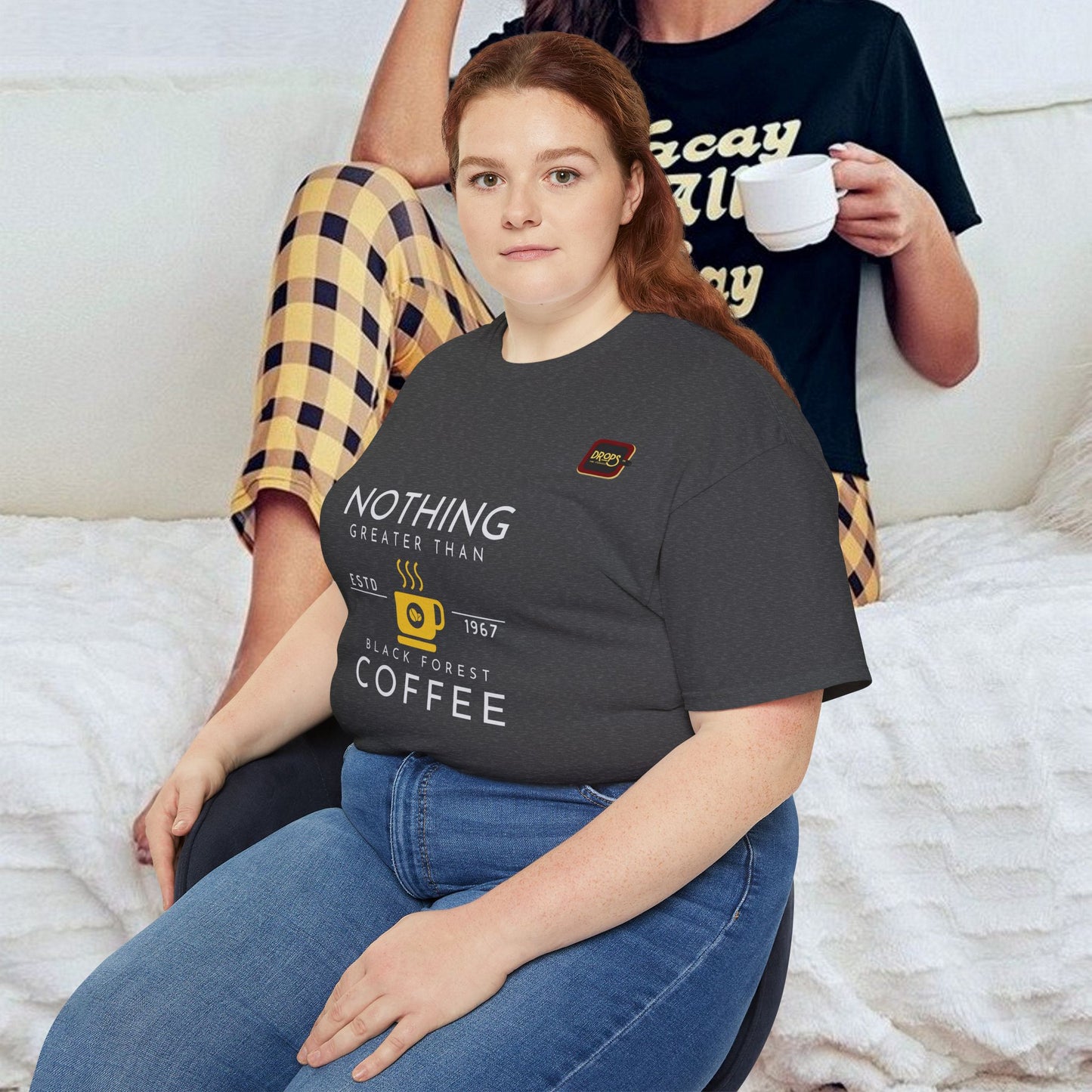 Unisex Ultra Cotton Tee_ Classic Comfort Unleashed_ N2+ Series USUCTEE PT2WW006_ Limited Edition Maximum Comfort & Style by WesternWaves: