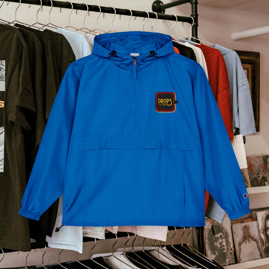 Champion Unisex Packable Anorak Jacket - Bright Orange Outdoor Essential_ N6+ Series CUSPAJKTS PT2WW001_ Limited Edition by WesternWaves: