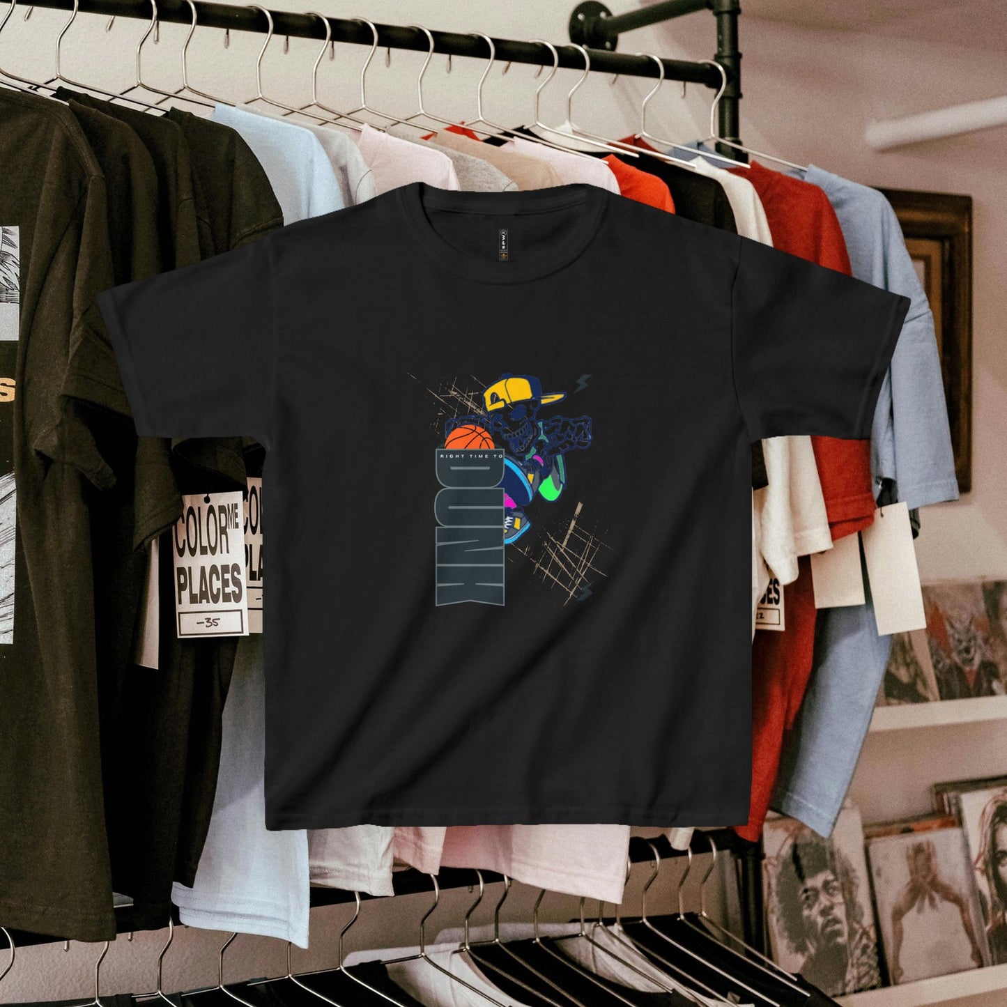 Kids Heavy Cotton™ Tee_ N2+ Series KHCT PT2WW008_ Limited Edition Durable Comfort for Every Adventure by WesternWaves: