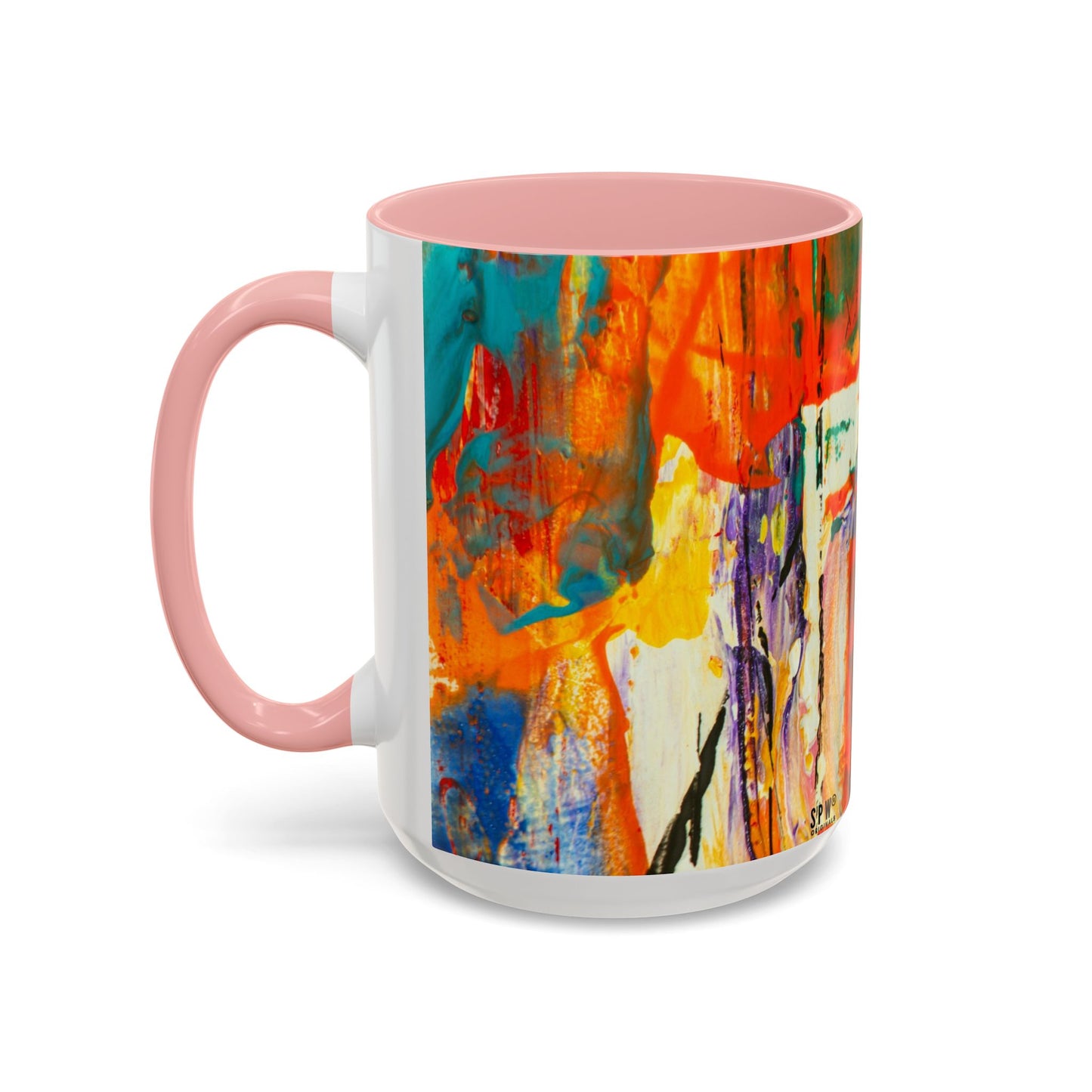 Accent Coffee Mug (11, 15oz)_ N2+ Series ACMUG PT2WW002_ Limited Edition Mug by WesternWaves: