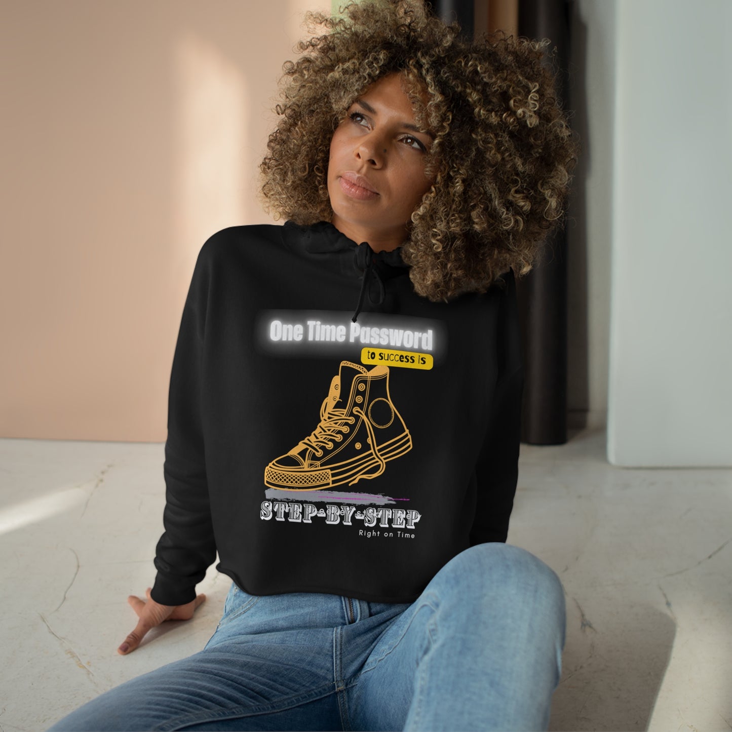 Crop Hoodie_ N2+ Series CH PT2WW002_ Limited Edition Stylish Comfort & Chic Design by WesternWaves: