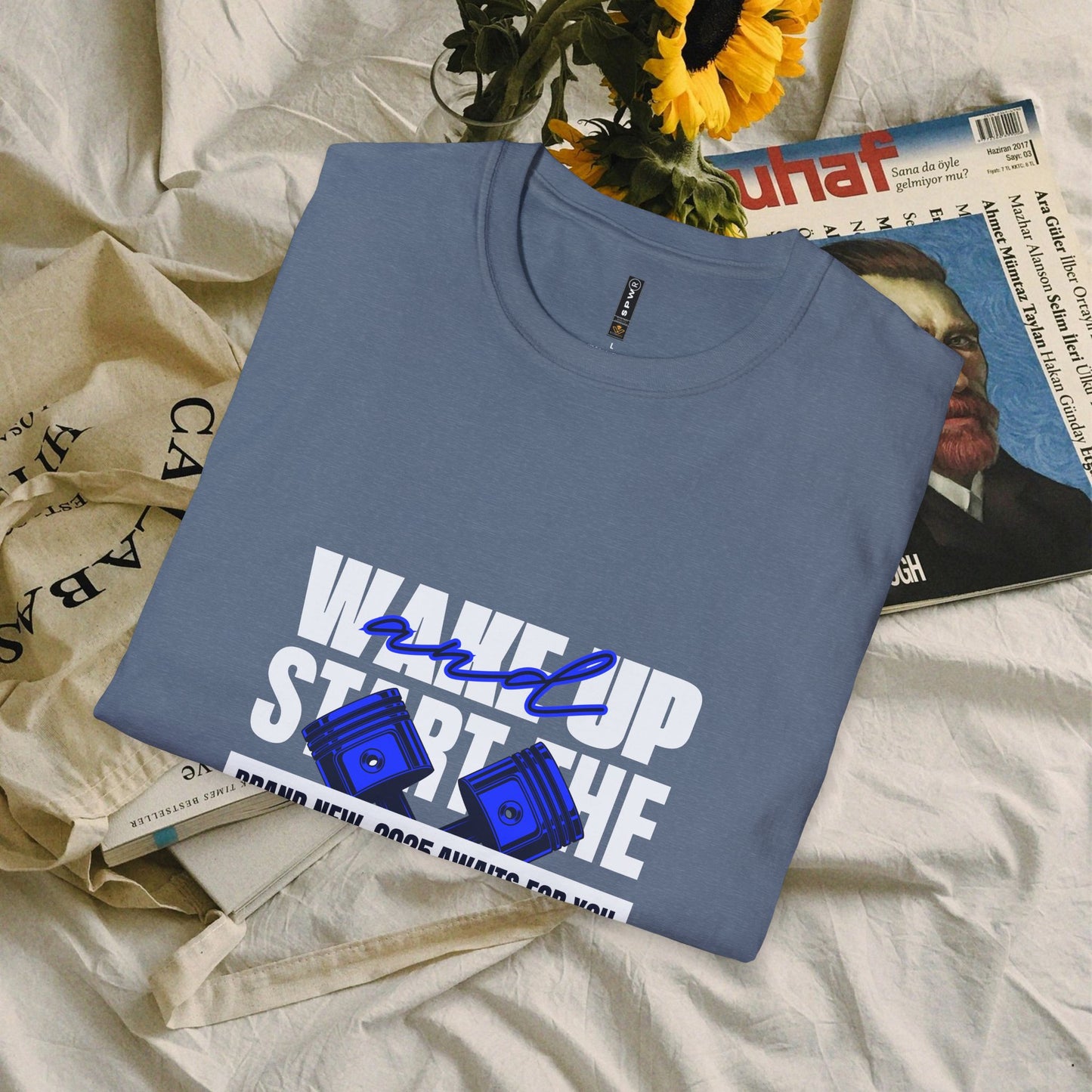 Unisex Softstyle T-Shirt_ N3+ Series USSTS FT2WW004_ Redefine Relaxation Limited Edition by WesternWaves: