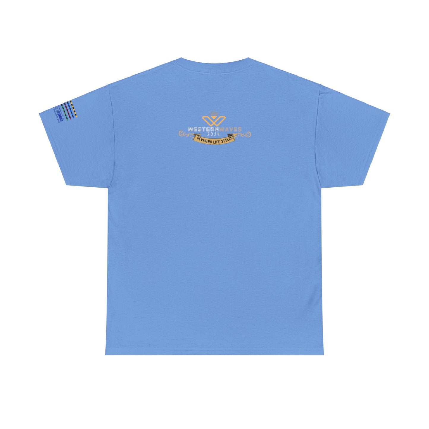 Unisex Heavy Cotton Tee_ Crafted from premium 100% cotton_ N+ Series UHCT PT2WV002_ Limited Edition by WesternWaves: