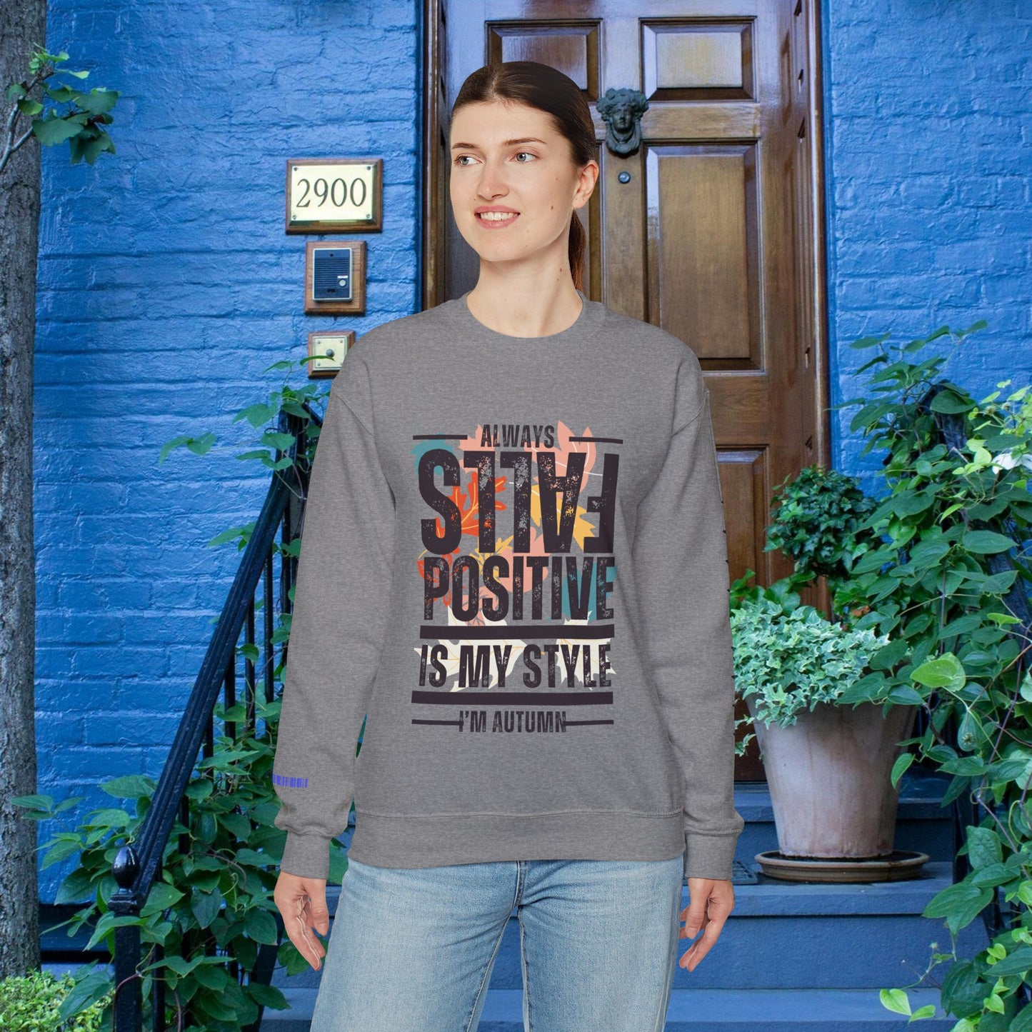 Unisex Heavy Blend™ Crewneck Sweatshirt_ N2+ Series UHBCSS PT2WW027_ Limited Edition Pure Luxury By WesternWaves: