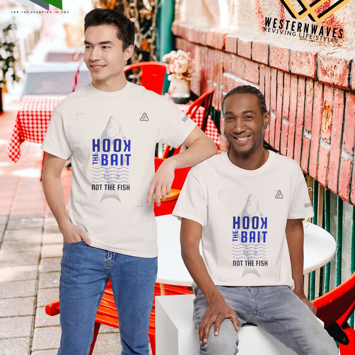 Unisex Heavy Cotton Tee_ Crafted from premium 100% cotton_ N2 Series UHCT PT2WW001_ Limited Edition Comfort & Durability by WesternWaves: