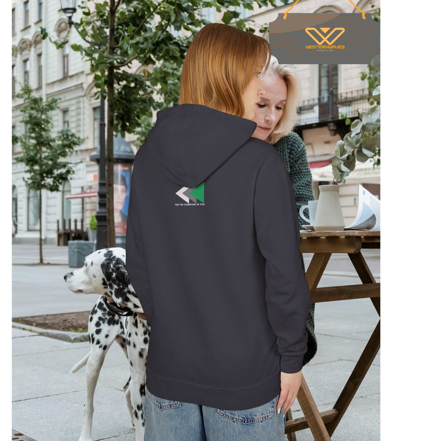 Unisex Lightweight Hooded Sweatshirt – N2 Series USLWHSS PT2WW021_ Limited Edition Crafted Comfort by WesternWaves: