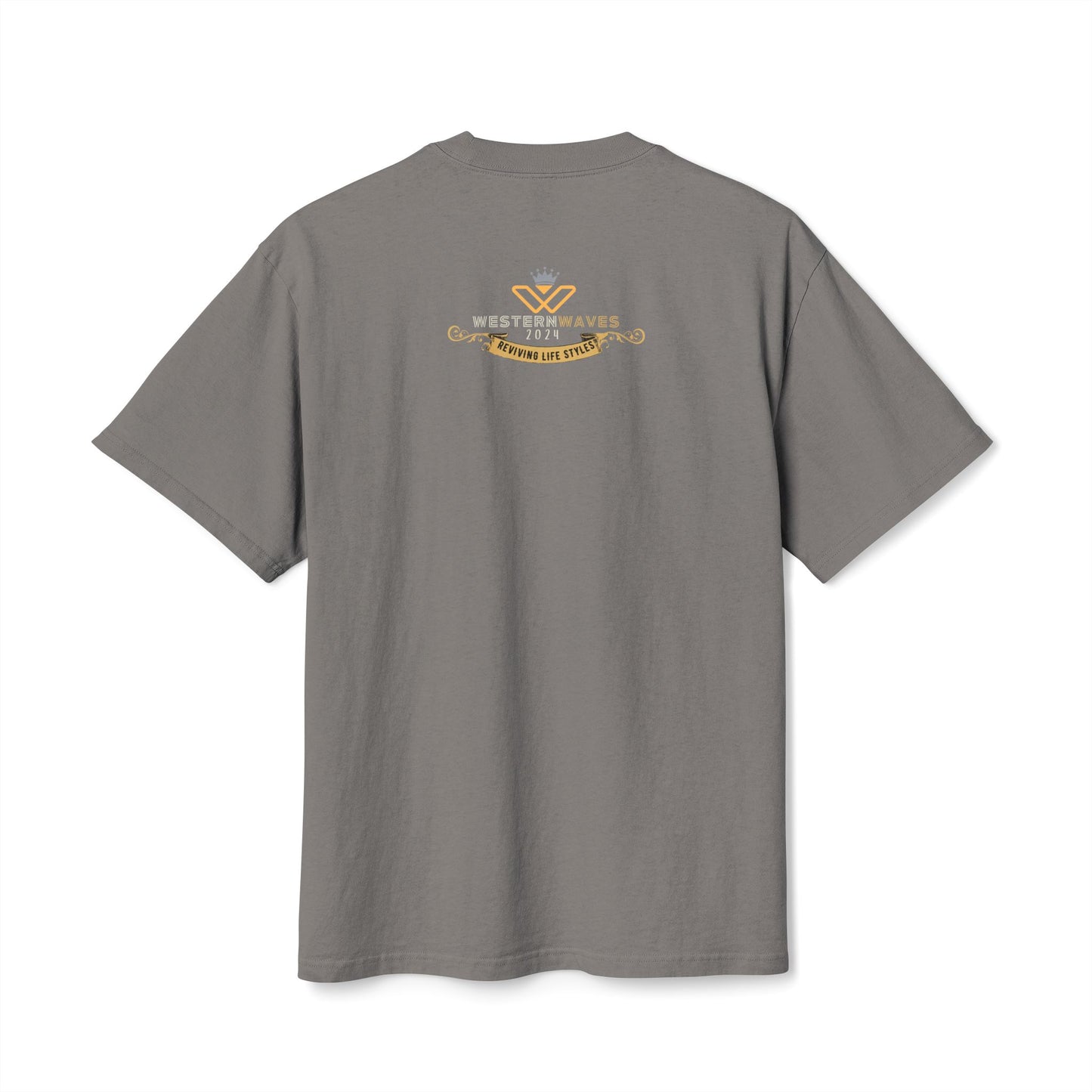 Unisex Heavy Faded Tee_ N3+ Series USHFTEE PT2WW006_ Vintage Vibes Limited Edition Tee by WesternWaves