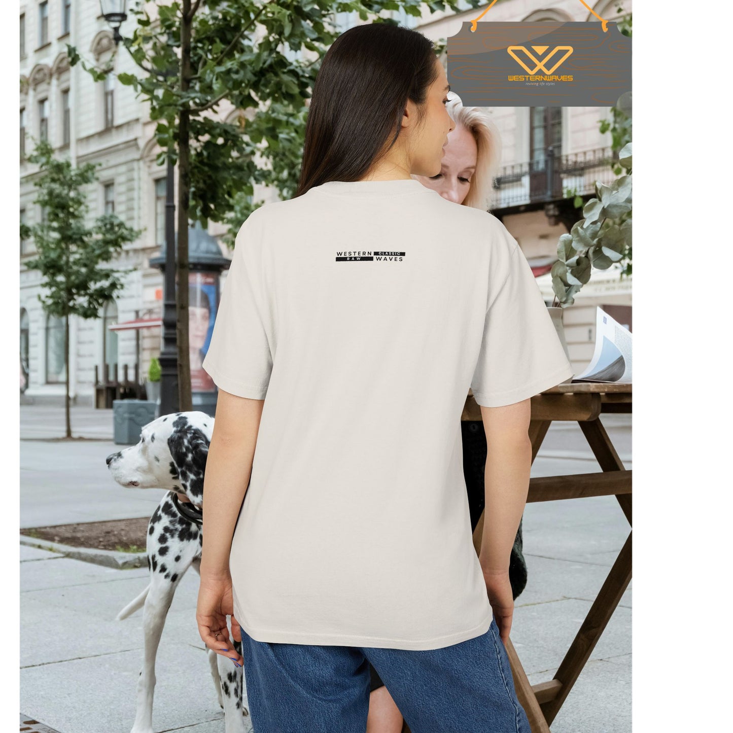 Unisex Heavy Faded Tee_ N8* Series USHFTEE PT2WW017_ Limited Edition Heavy Faded Tee by WesternWaves: