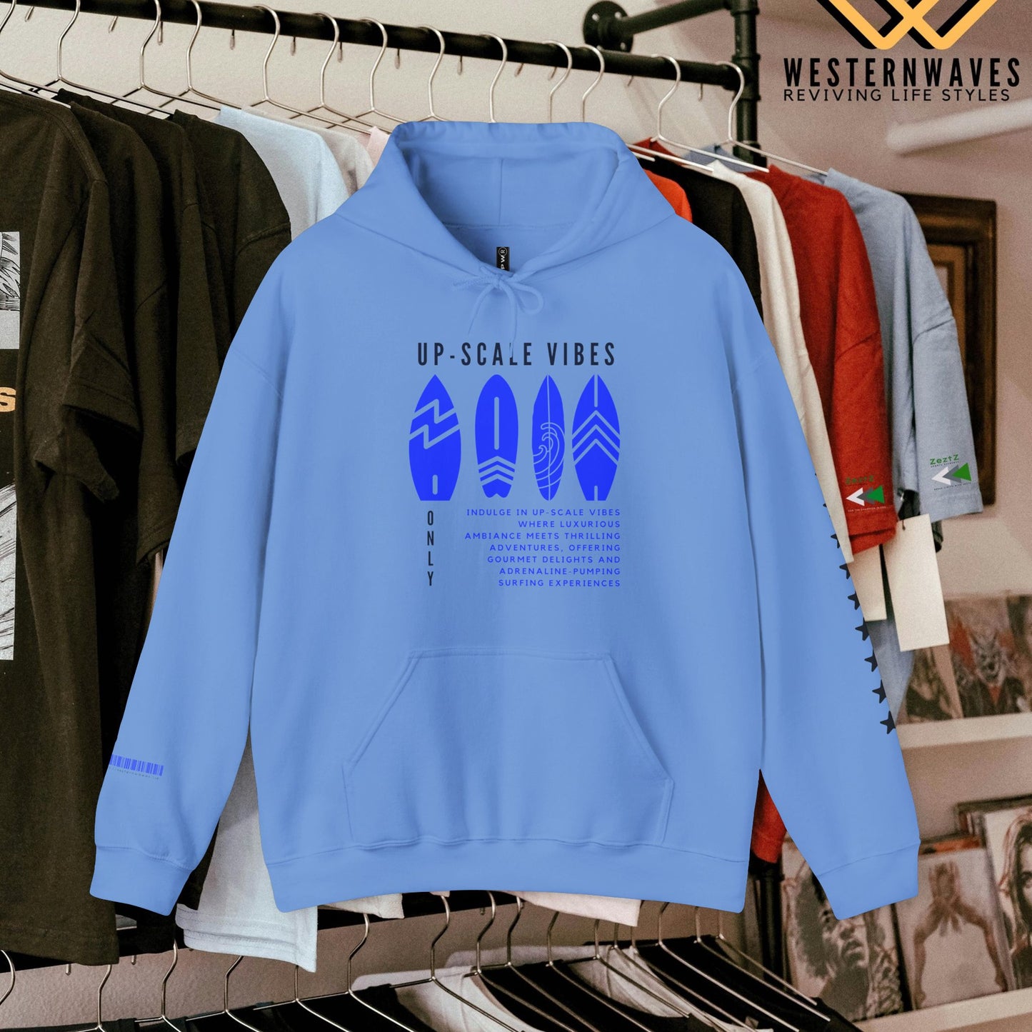 Unisex Heavy Blend™ Crewneck Sweatshirt_ N3+ Series UHBCSS PT2WW008_ Limited Edition Comfort & Style by WesternWaves: