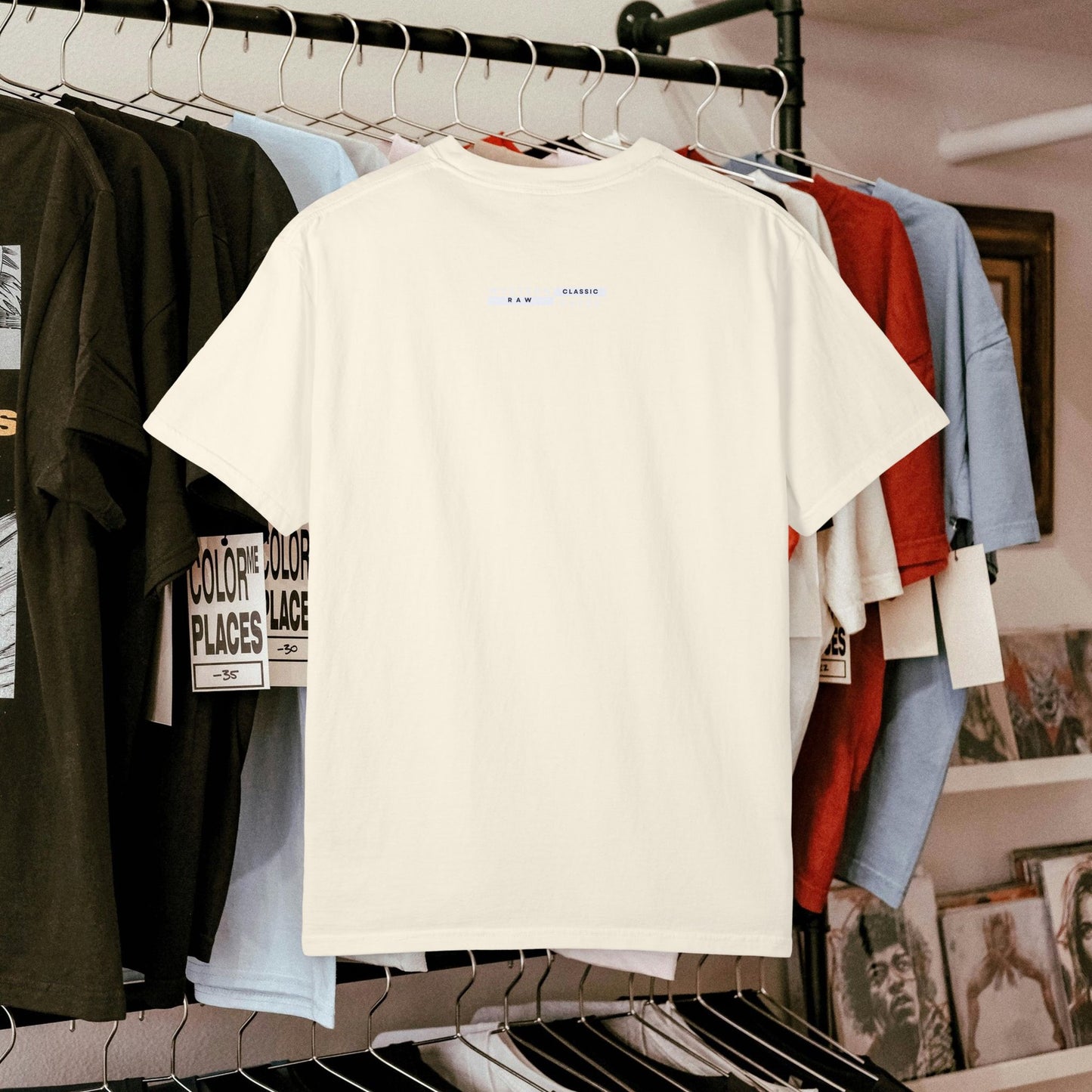unisex garment-dyed t-shirt_ 09 July 2025_ Limited Edition Everyday Casual Wear by WesternWaves: