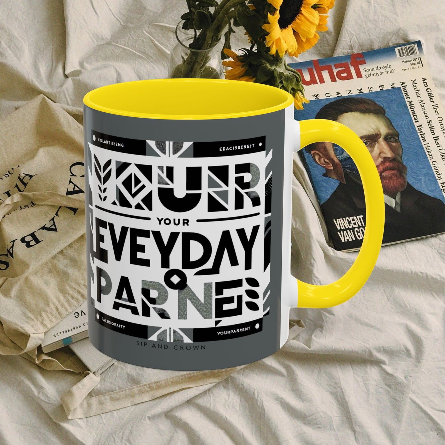 Accent Coffee Mug 11oz _ N3* Series ACM11OZ PT2WW021_ Limited Edition Perfect Blend of Style by WesternWaves: