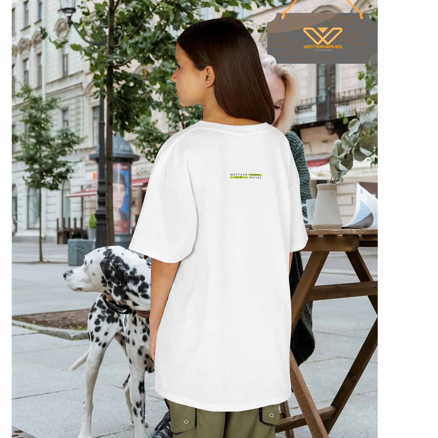Kids Heavy Cotton™ Tee_ N2+ Series KHCT PT2WW008_ Limited Edition Durable Comfort for Every Adventure by WesternWaves: