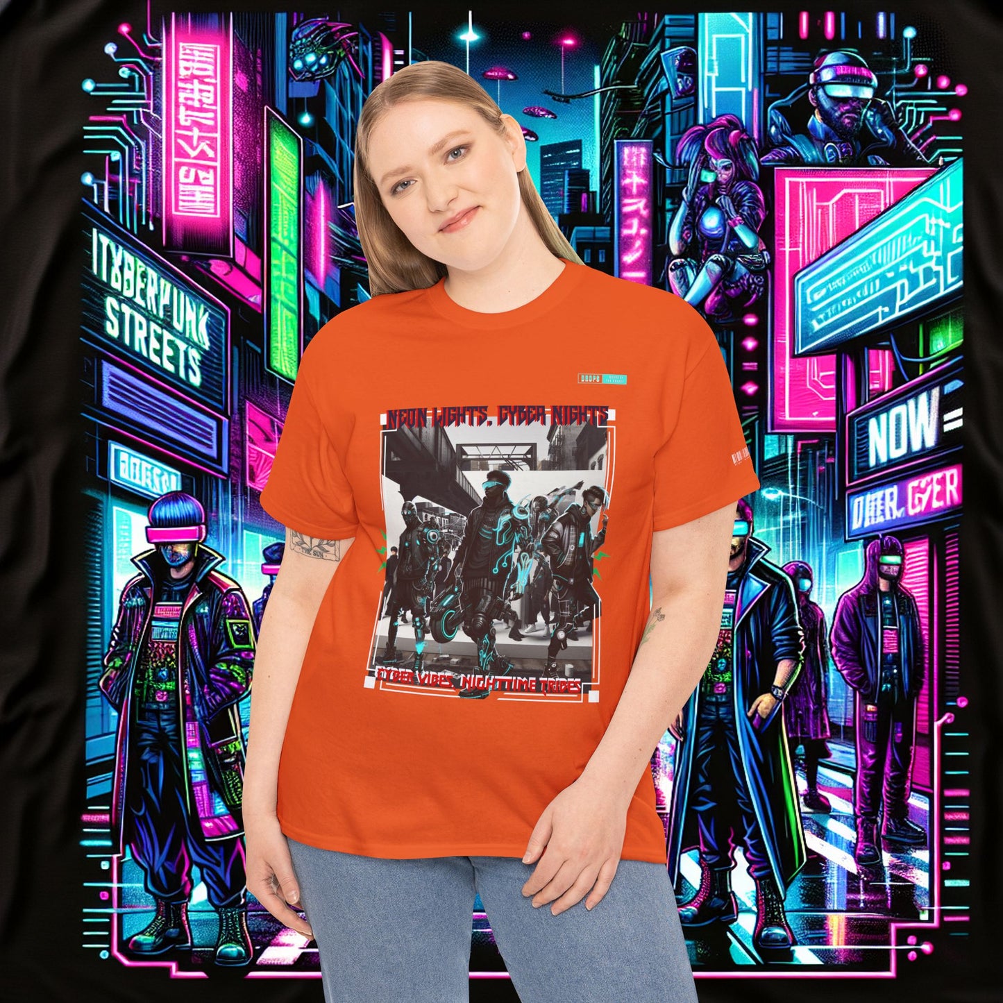 Unisex Heavy Cotton Tee_ N8+ Series USHOSTEE_ PT2WW003_ 01 Oct 2025_ Limited Edition Casual Wear by WesternWaves: