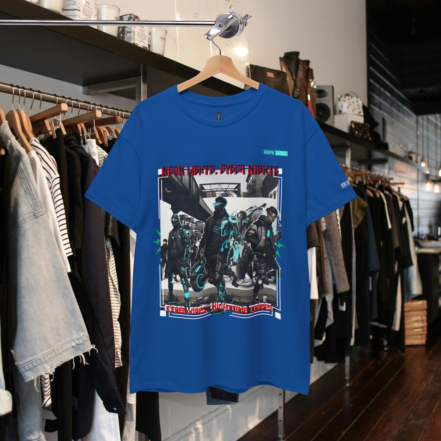 Unisex Heavy Cotton Tee_ N8+ Series USHOSTEE_ PT2WW003_ 01 Oct 2025_ Limited Edition Casual Wear by WesternWaves: