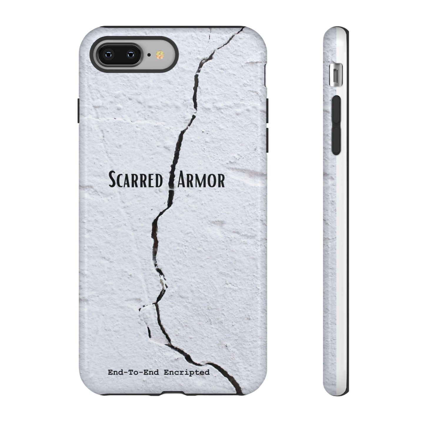 Tough iPhone Cases Phone Case_ Series N8+ TCPCASE PT2WW001_ Limited Edition Scarred Armor Design iPhone Cases by WesternWaves: