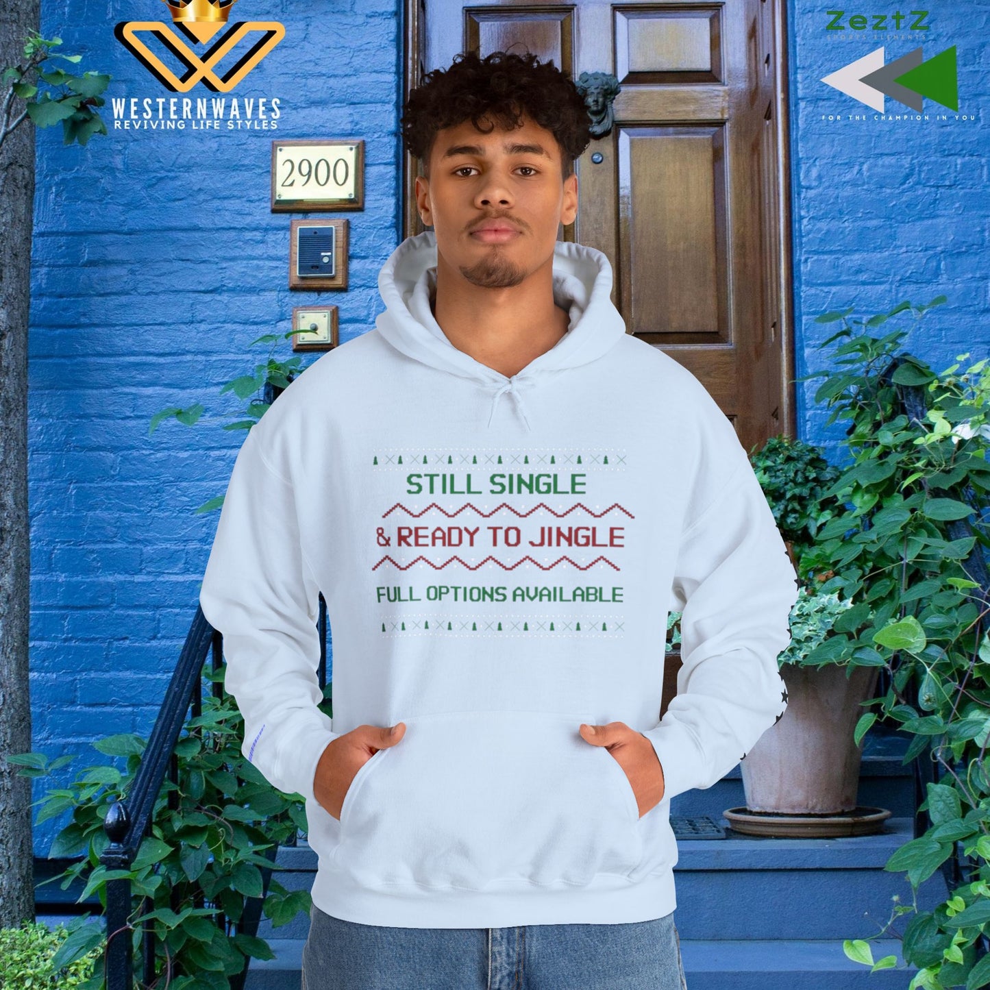 Unisex Heavy Blend™ Hooded Sweatshirt_ N2+ Series USHBHSS PT2WW007_Limited Edition Pinnacle of Comfort & Style by WesternWaves:
