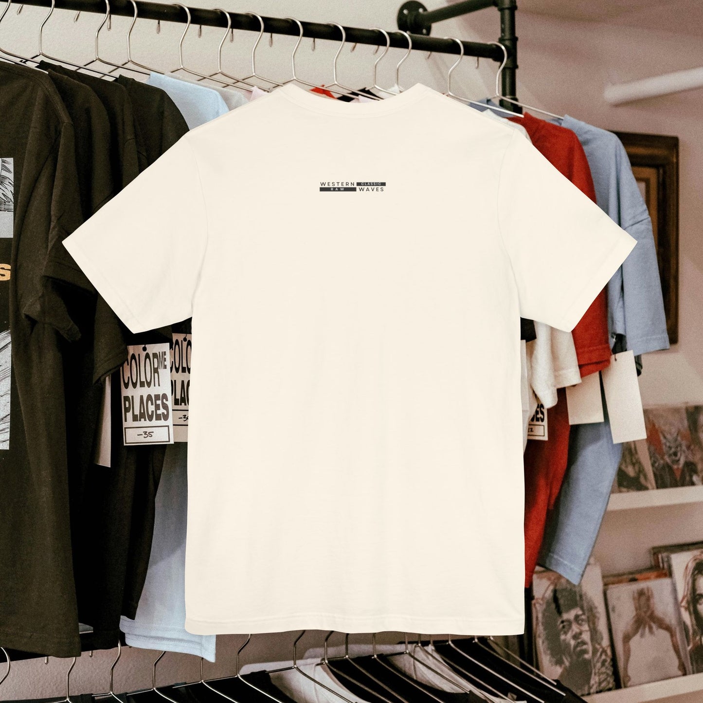 Unisex Jersey T-Shirt_ N+ Series USJTS PT2WP002_ Limited Edition T-Shirt by WesternWaves: