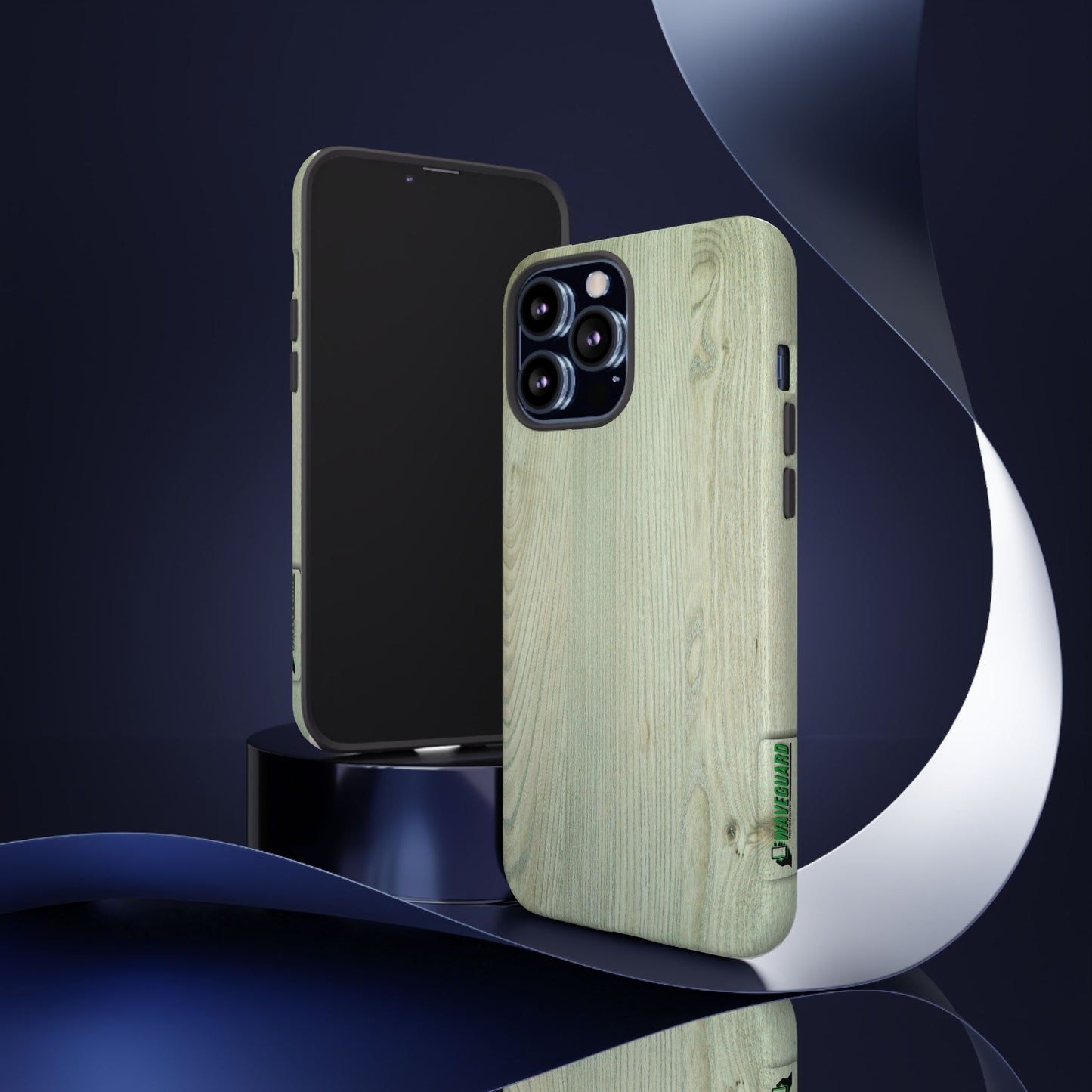 Tough Cases_ iPhone Case_ Series N8+ TCPCASE PT2WW005_ Limited Edition Wooden Grain Phone Case for iPhones by WesternWaves_