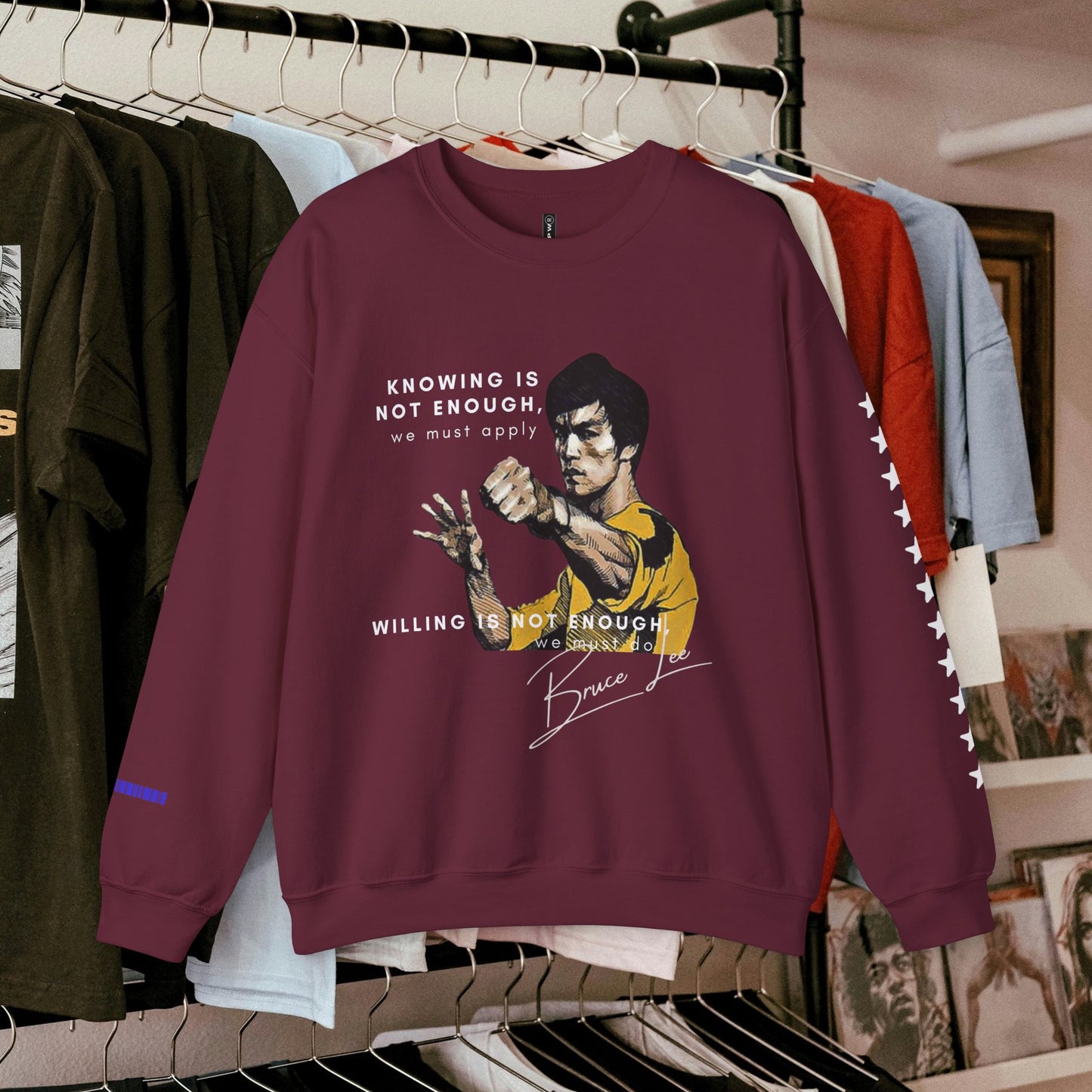 Unisex Heavy Blend™ Crewneck Sweatshirt_ N2+ Sports Series UHBCSS PT2WW008_ Limited Edition ‘Zeztz’ Brand Sports Elements by WesternWaves: