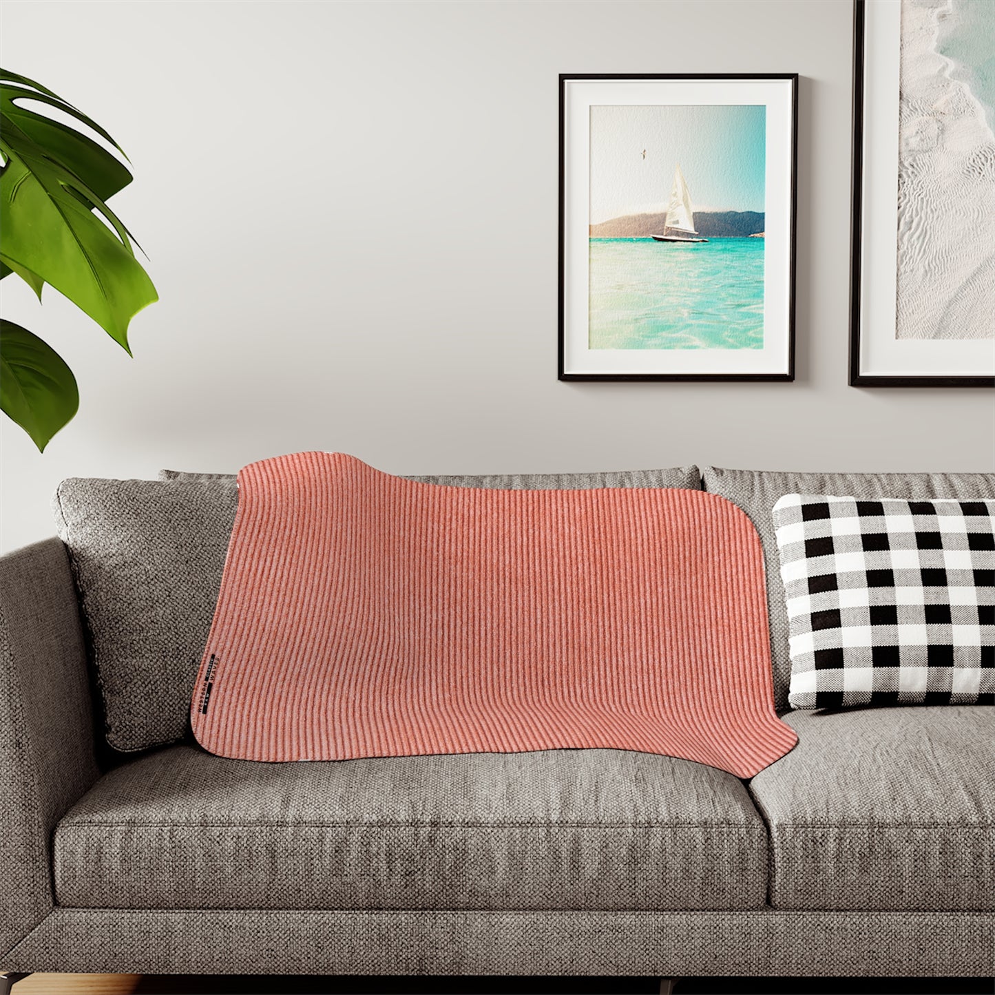 Sherpa Blankets (Two Colors)_ N2 Series SBI2C PT2WW003_ Limited Edition Customizable Design by WesternWaves:
