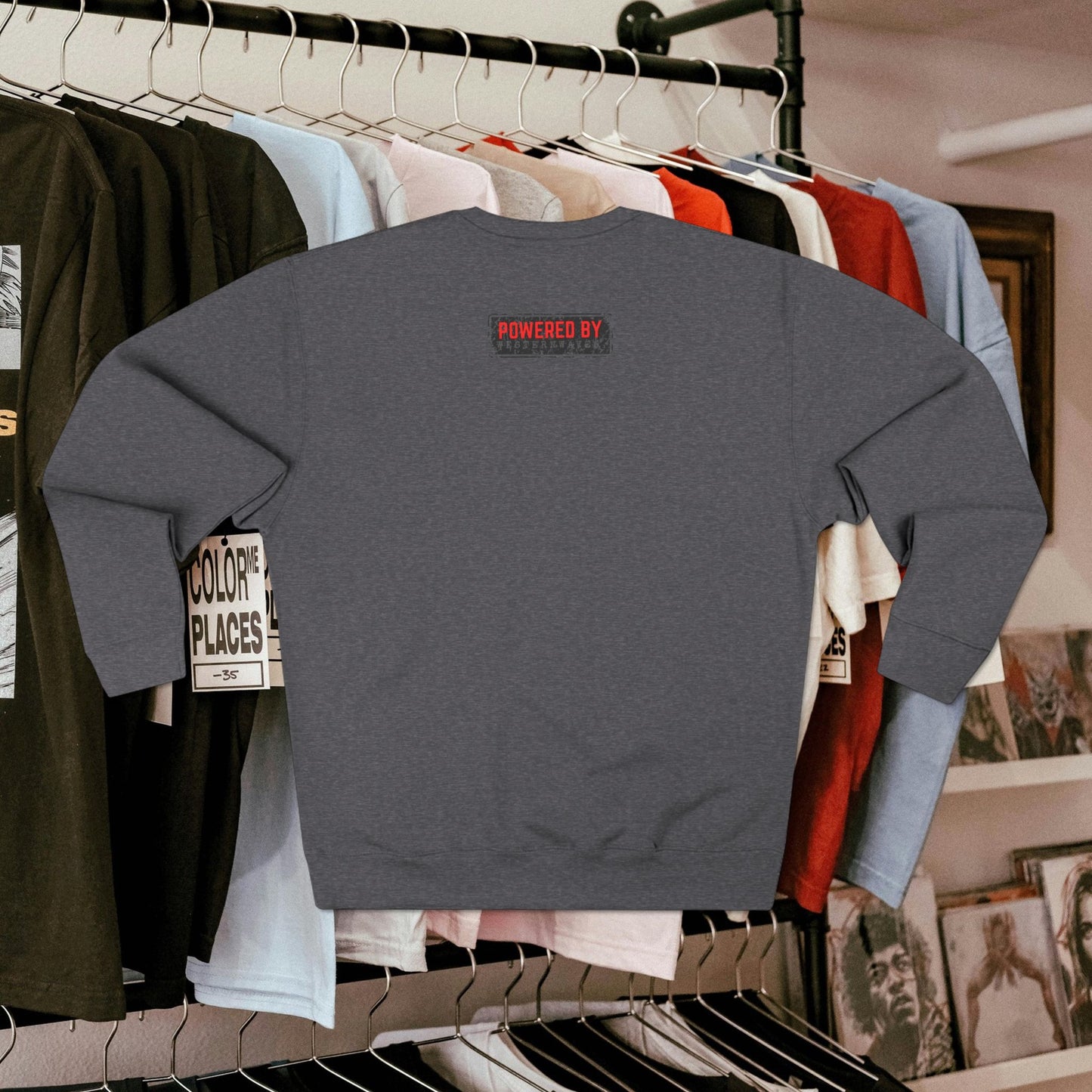 Unisex Crewneck Sweatshirt_ 03 July 2025_ Limited Edition Casual Loungewear by WesternWaves: