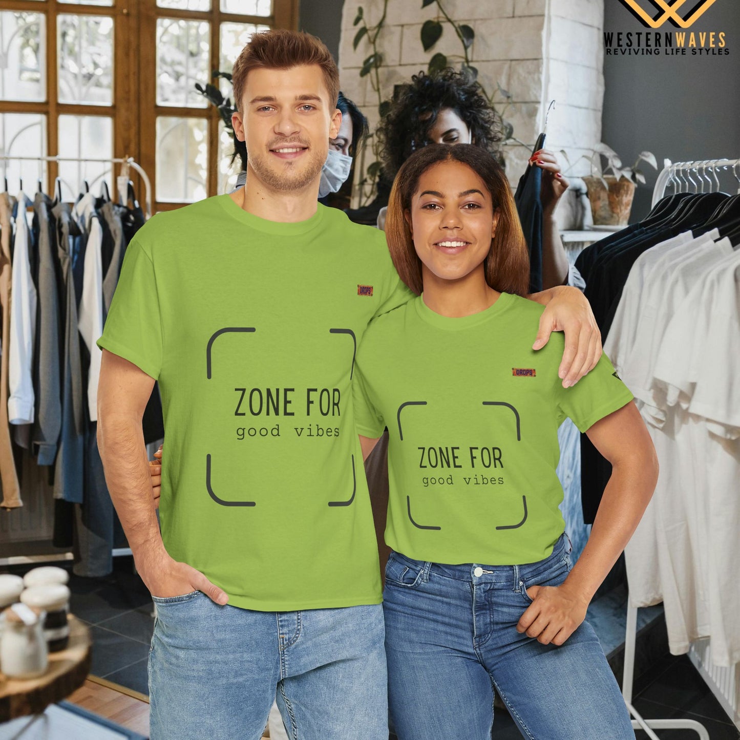 Unisex Heavy Cotton Tee_ 20 July 2025_ Limited Edition Unique Summer Wear_ by WesternWaves:
