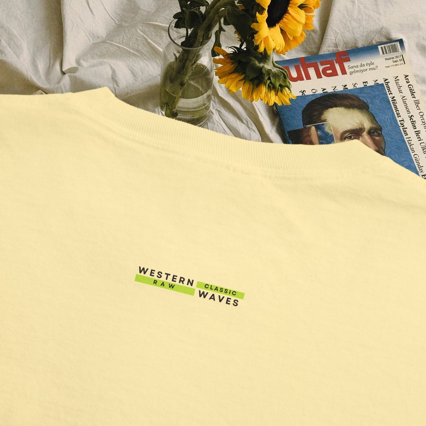 Unisex Garment-Dyed Pocket T-Shirt_ N3+ Series USGDPTS PT2WW001_ Limited Edition Raw Classic by WesternWaves: