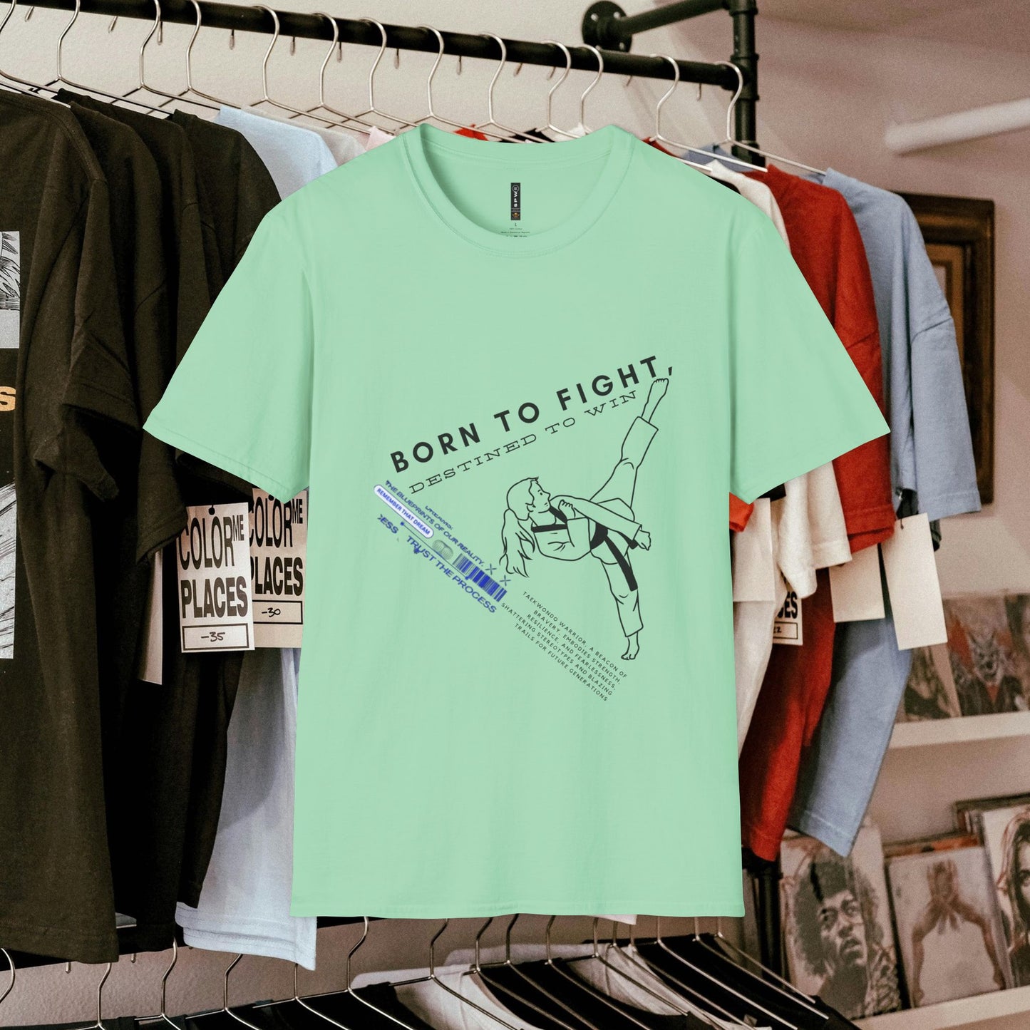 Unisex Softstyle T-Shirt_ N3+ Series USSTS FT2WW004_ Limited Edition by WesternWaves:
