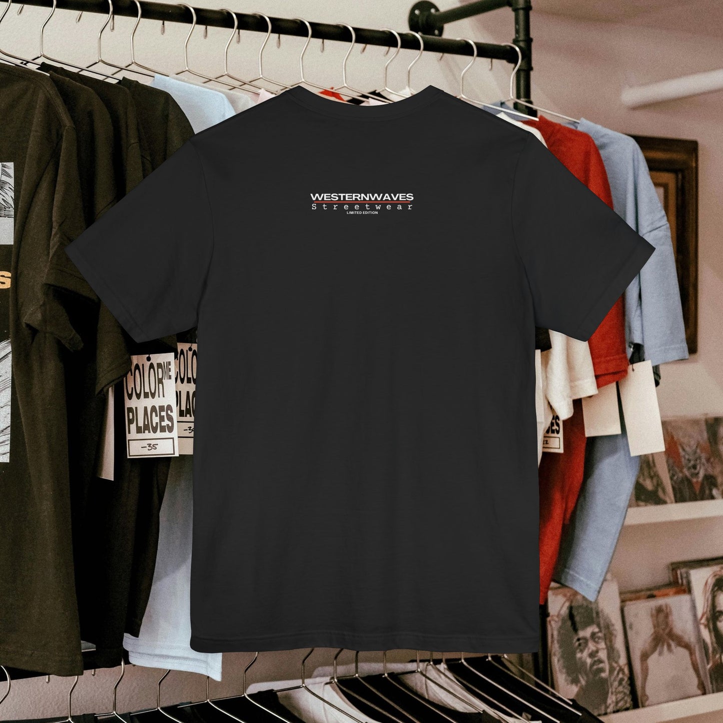 Casual Tee_ Series UWD 070_ Limited Edition Casual Streetwear Tee by WesternWaves: