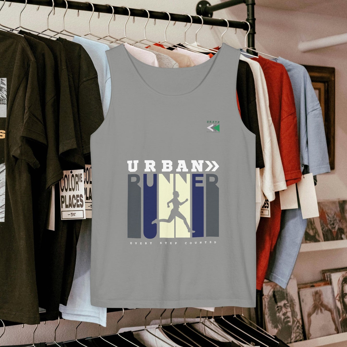Unisex Garment-Dyed Tank Top_ 27 June 2025_ Limited Edition Summer Sports Apparel by WesternWaves: