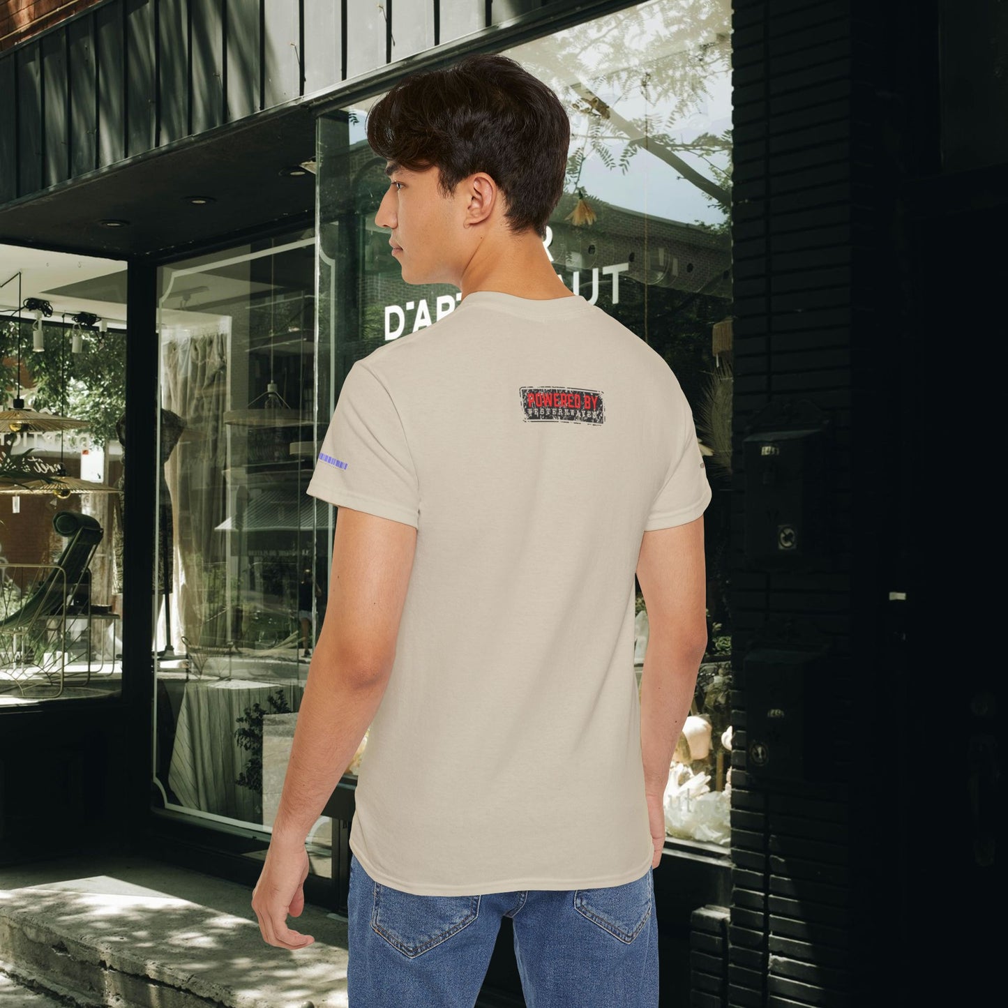Unisex Ultra Cotton Tee_ Classic Comfort Unleashed_ N2 Series USUCTEE PT2WW004_ Limited Edition Maximum Comfort & Style by WesternWaves: