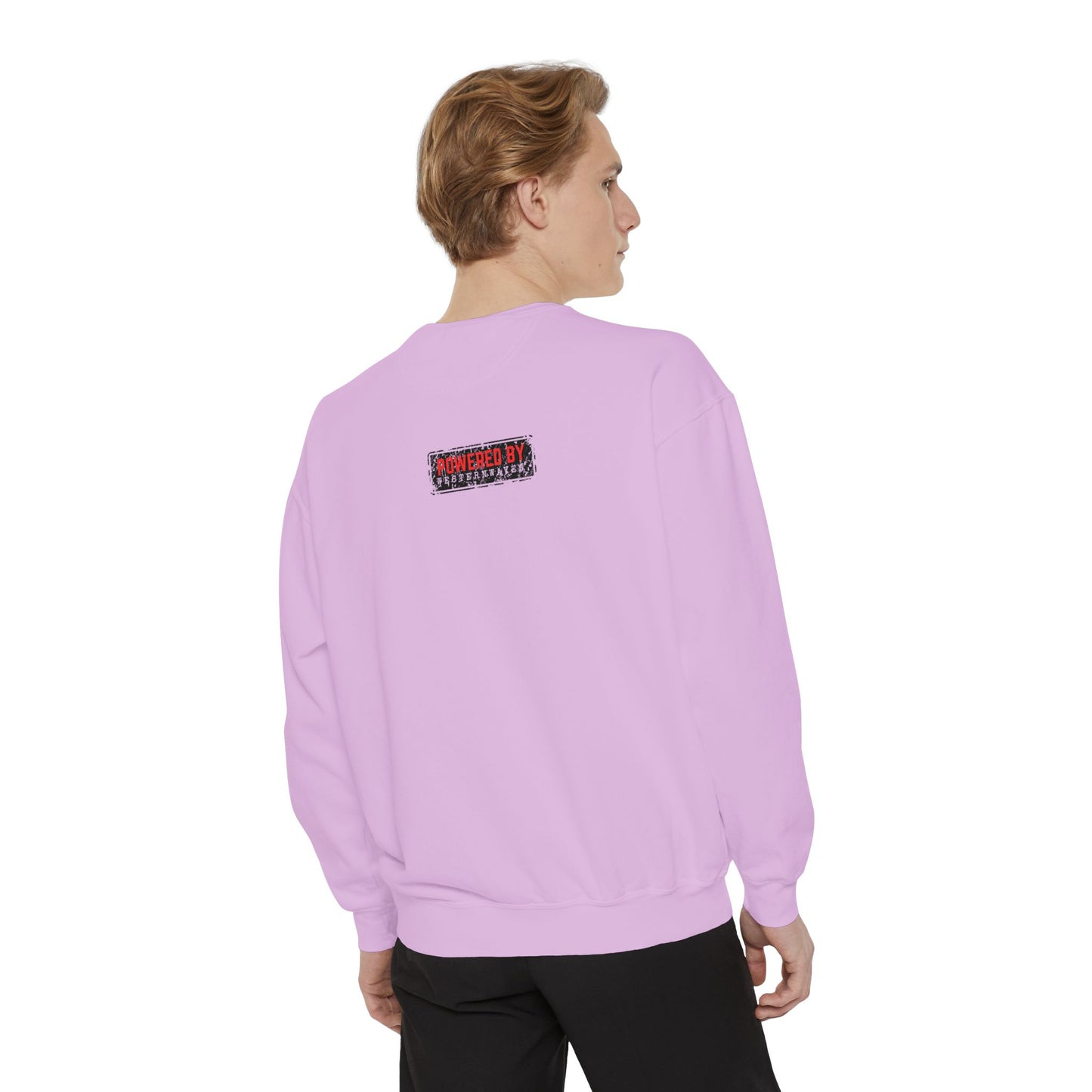 Motivational Unisex Garment-Dyed Sweatshirt, Cozy Pullover, Rise and Shine Apparel, Gift for Her, Inspirational Clothing