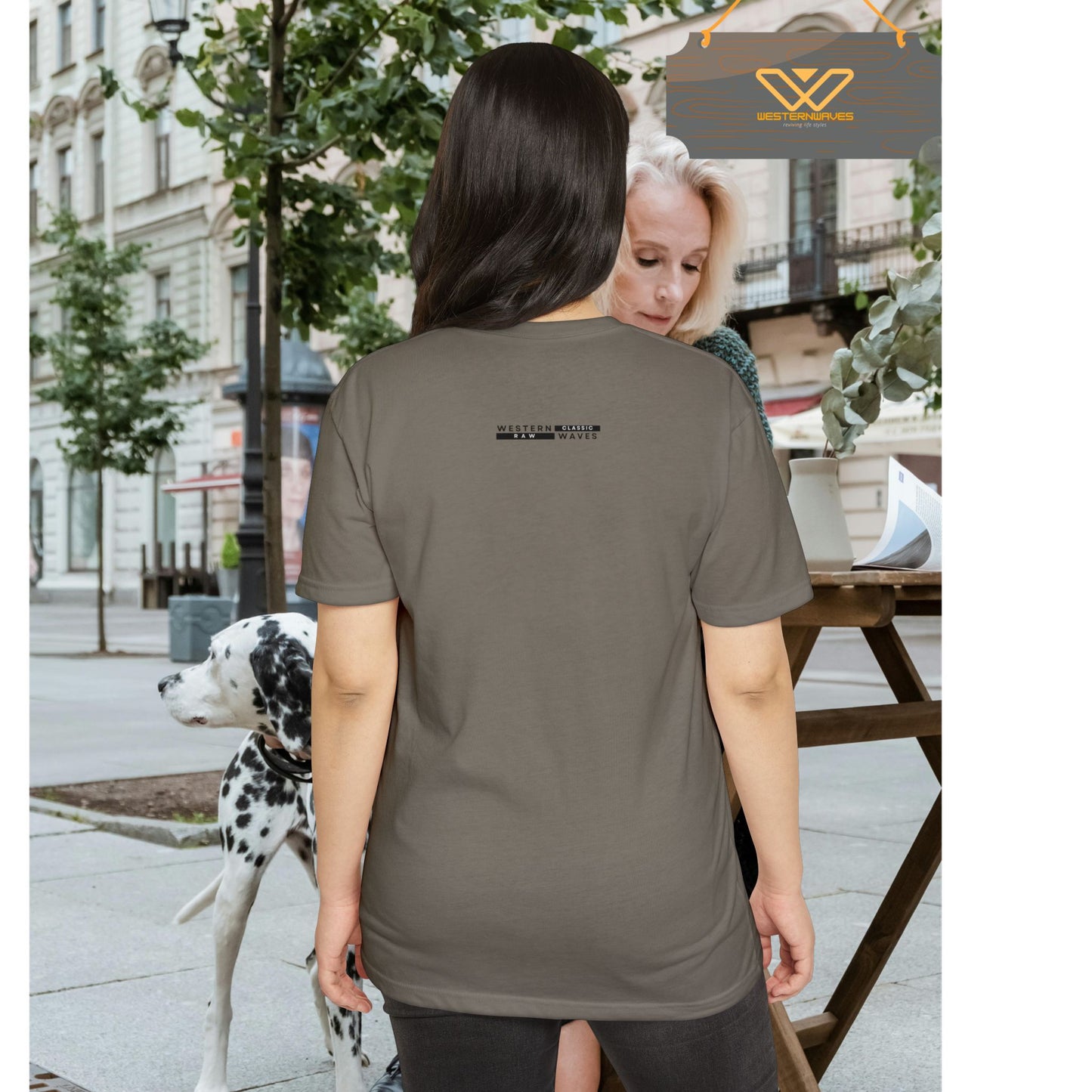 Unisex CVC Jersey T-shirt_ 16 June 2025_ Limited Edition Casual Fashion by WesternWaves: