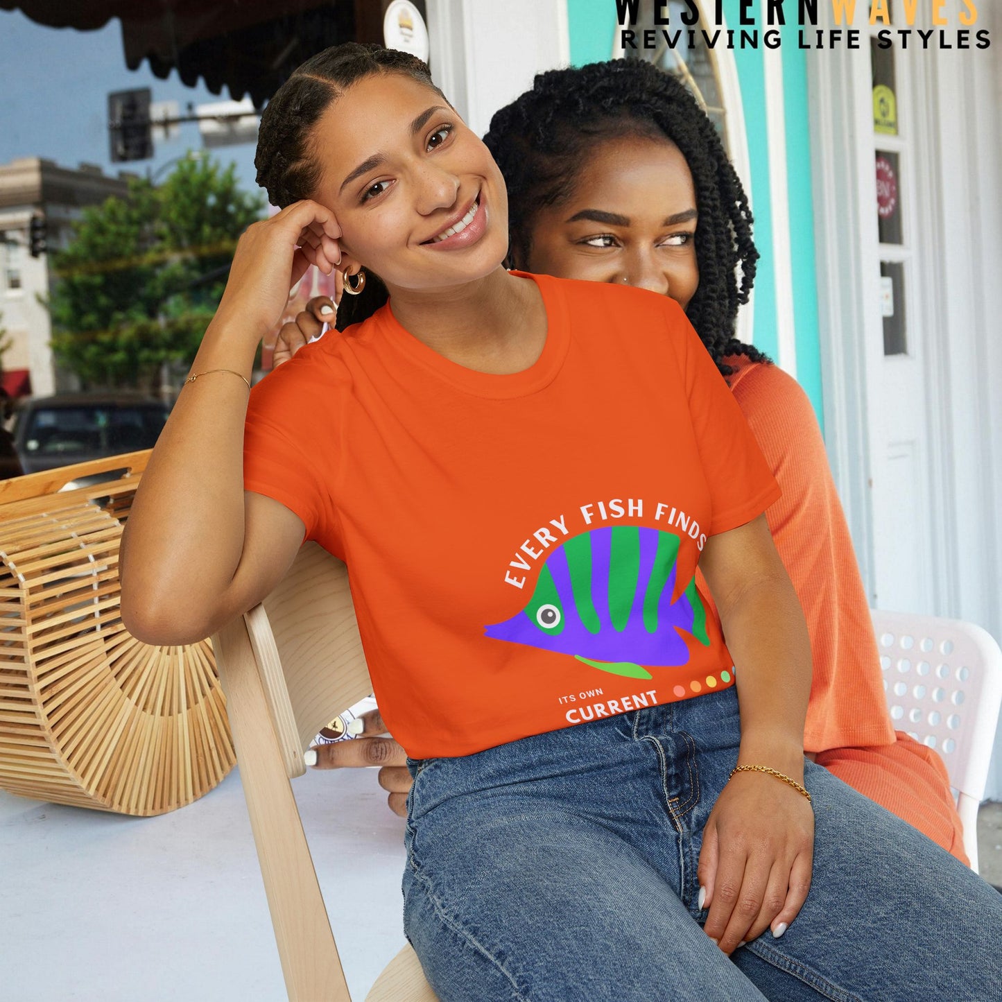 Unisex Softstyle T-Shirt_ N+ Series USSTS FT2WW010_ Limited Edition by WesternWaves: