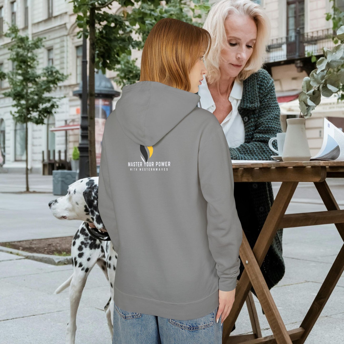 Unisex Lightweight Hooded Sweatshirt – N2+ Series USLWHSS PT2WW008_ Limited Edition Crafted Comfort by WesternWaves: