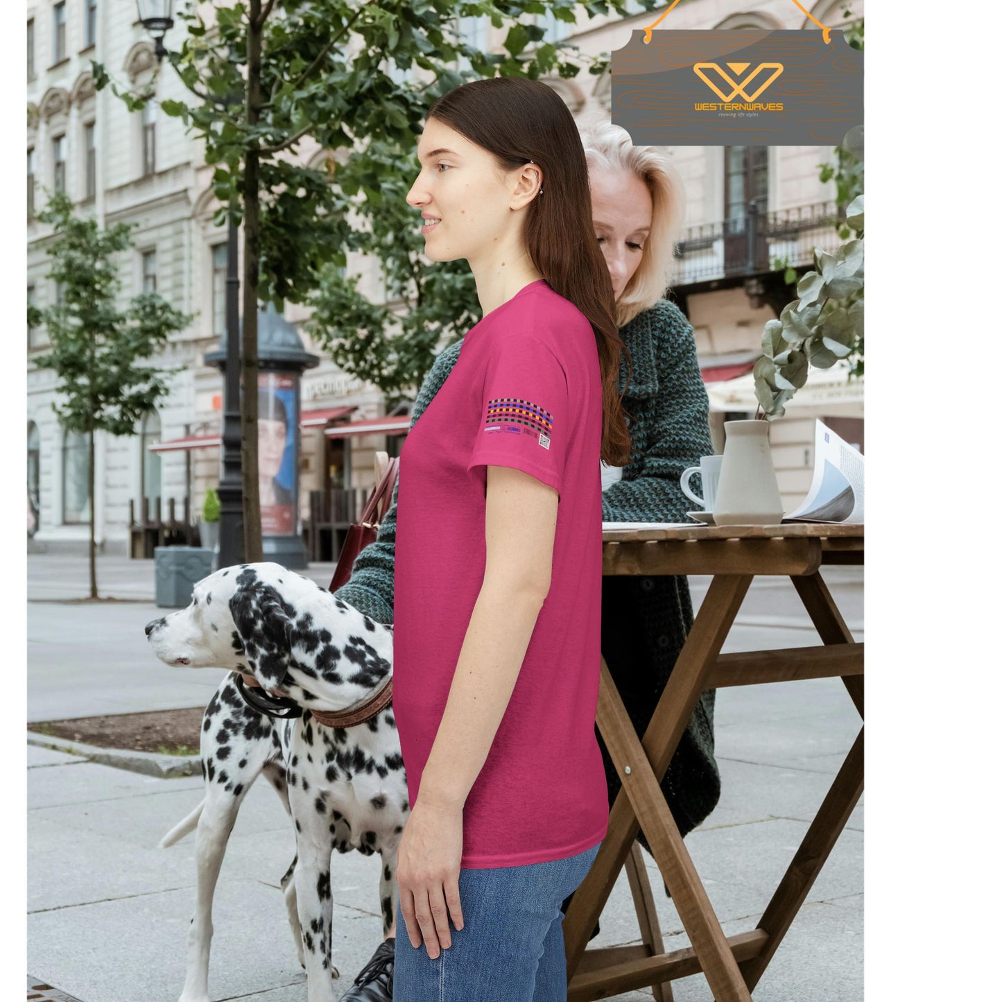 Unisex Heavy Cotton Tee_ Crafted from premium 100% cotton_ N+ Series UHCT PT2WV011_ Limited Edition by WesternWaves: