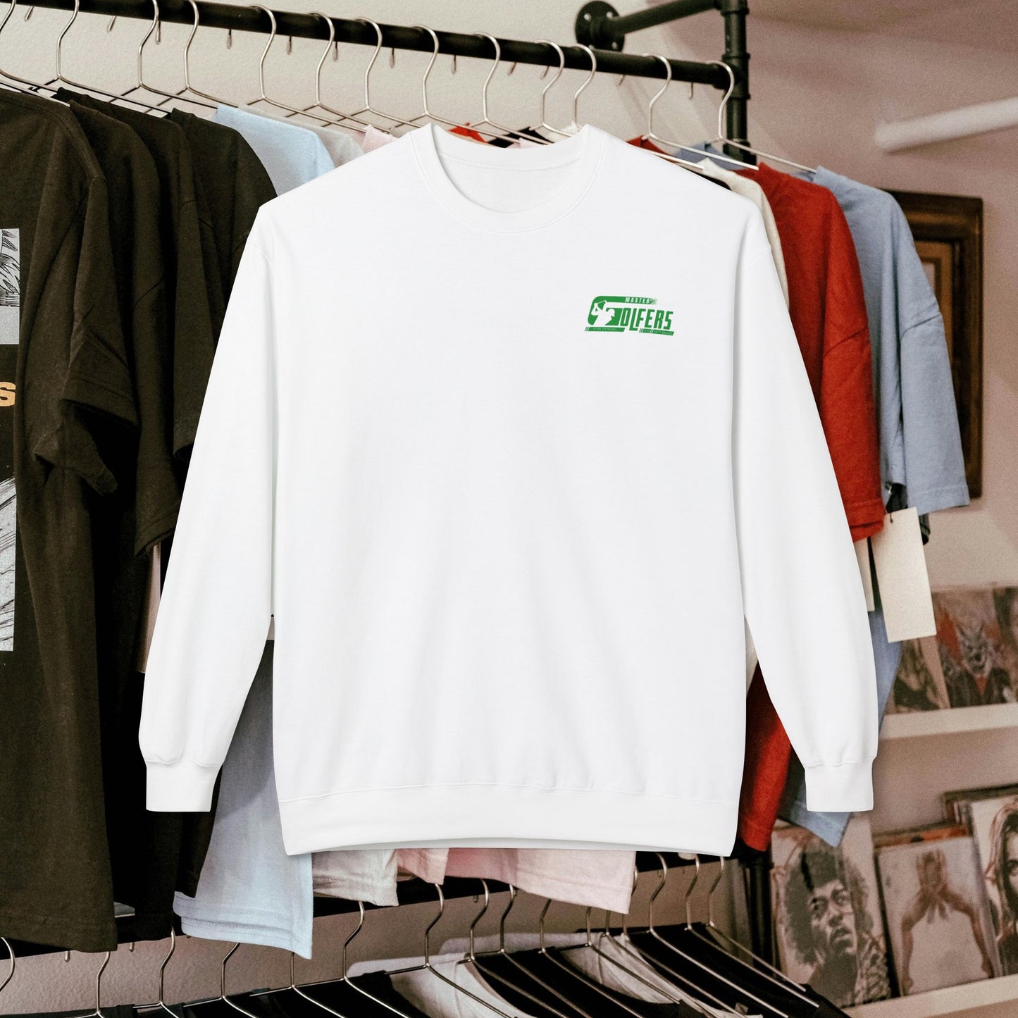 Cozy Unisex Fleece Crewneck Sweatshirt_ 06 Sep 2025_ Ideal for Casual Wear, Gift for Friends, Year-Round Comfort, Perfect for Holidays and Celebrations
