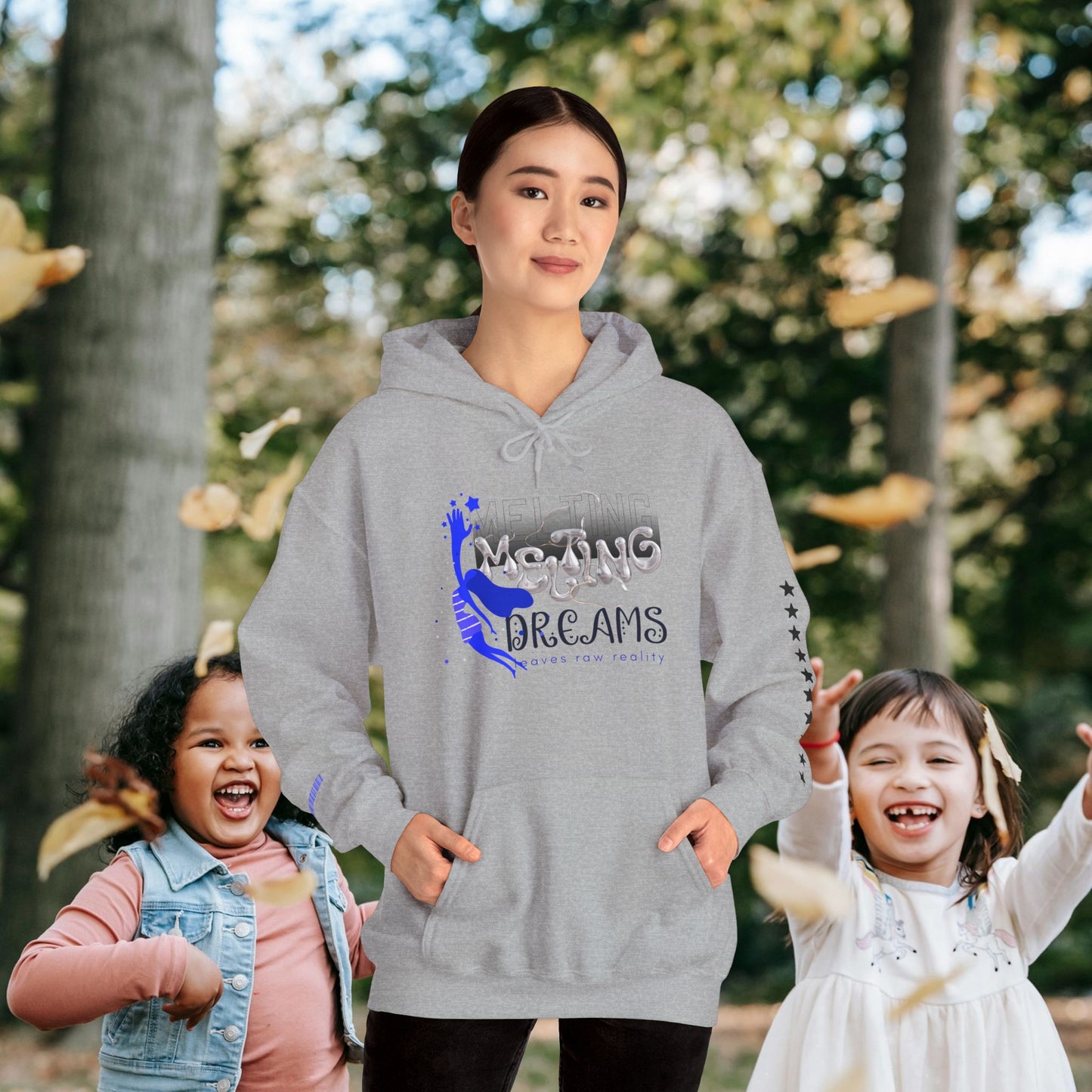 Unisex Heavy Blend™ Hooded Sweatshirt_ N3+ Series USHBHSS PT2WW006_ Limited Edition Pinnacle of Comfort & Style by WesternWaves: