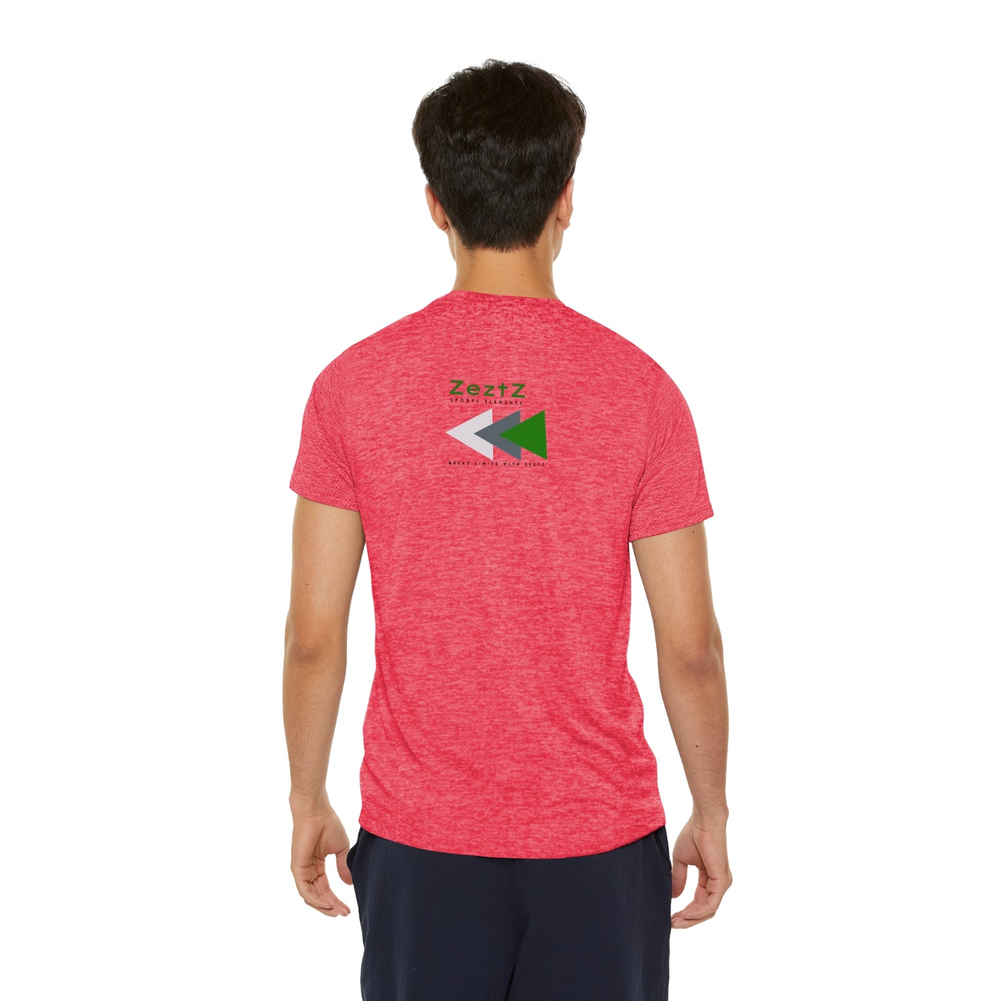 Men's Sports T-shirt_ N2+ Series MSTS PT2WW001_ Limited Edition ZeztZ Brand Men's Performance Sports T-shirt by WesternWaves: