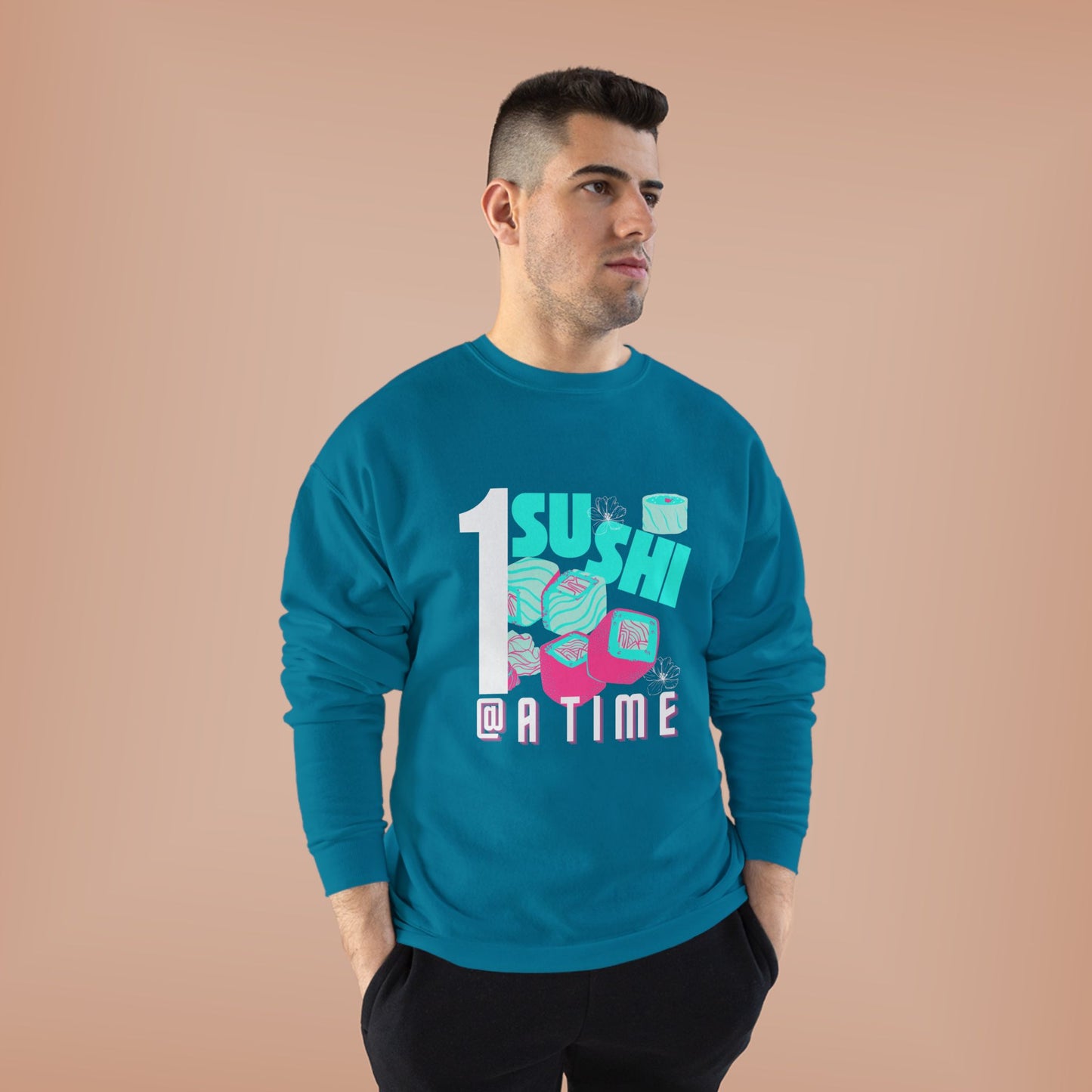 Unisex EcoSmart® Crewneck Sweatshirt_ N3+ Series USESCNSS PT2WW002_ Limited Edition Perfect Blend of Comfort, Style, & Sustainability by WesternWaves: