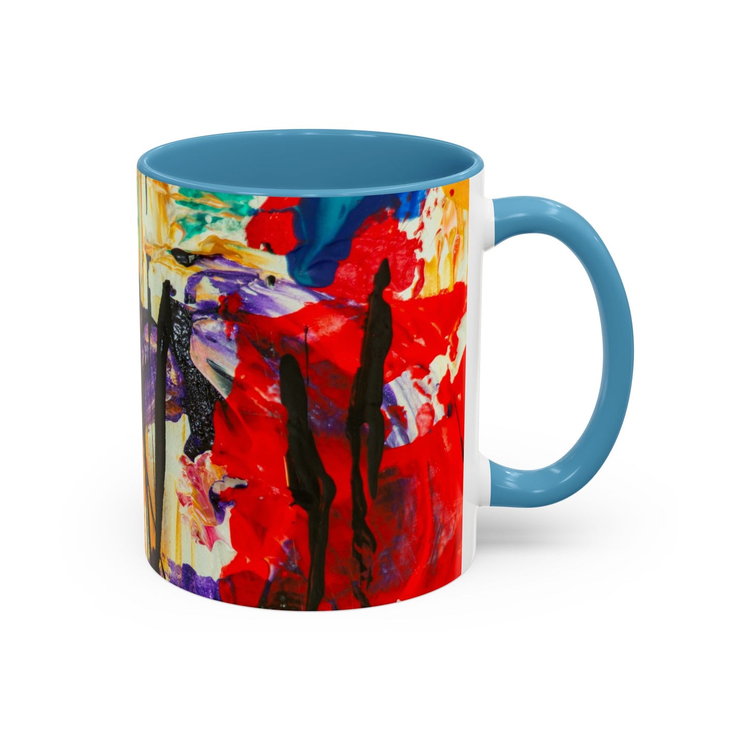 Accent Coffee Mug (11, 15oz)_ N2+ Series ACMUG PT2WW002_ Limited Edition Mug by WesternWaves: