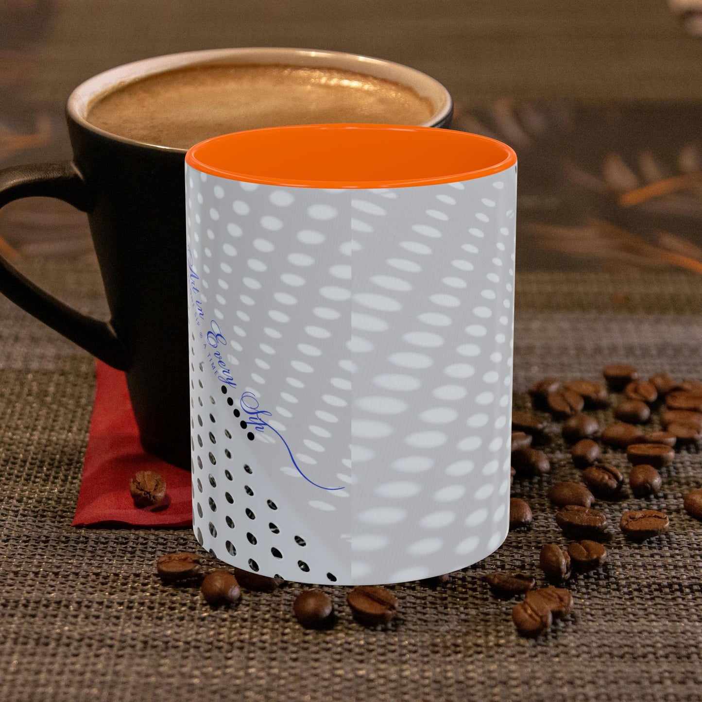 Accent Coffee Mug 11, 15oz_ N3+ Series ACM11OZ PT2WW020_ Limited Edition Perfect Blend of Style by WesternWaves: