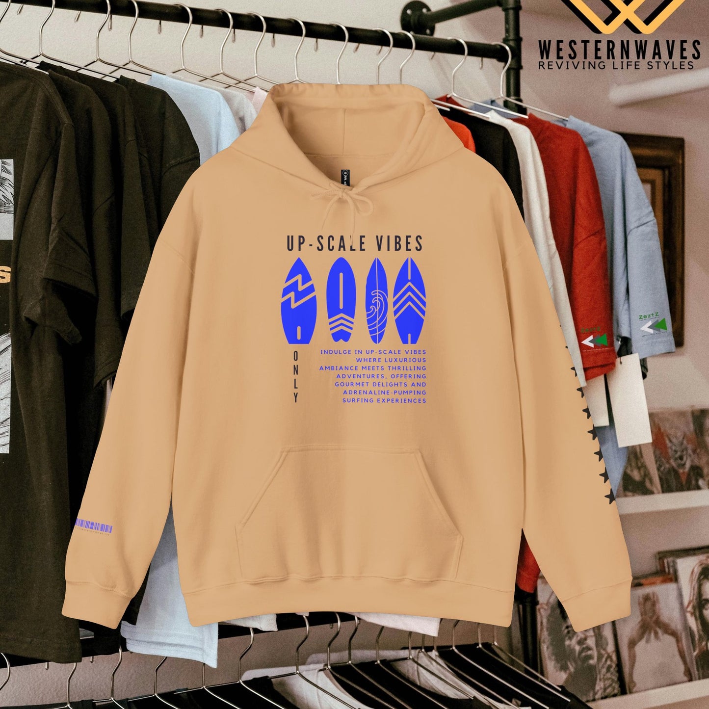 Unisex Heavy Blend™ Crewneck Sweatshirt_ N3+ Series UHBCSS PT2WW008_ Limited Edition Comfort & Style by WesternWaves: