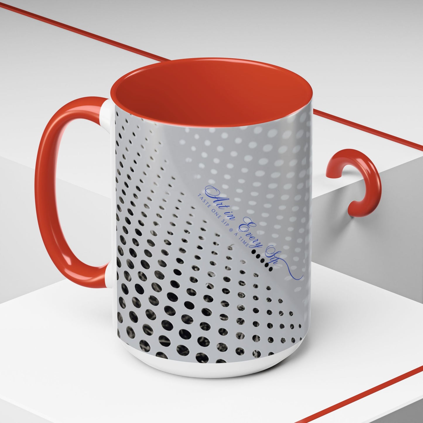 Accent Coffee Mug 11, 15oz_ N3+ Series ACM11OZ PT2WW020_ Limited Edition Perfect Blend of Style by WesternWaves:
