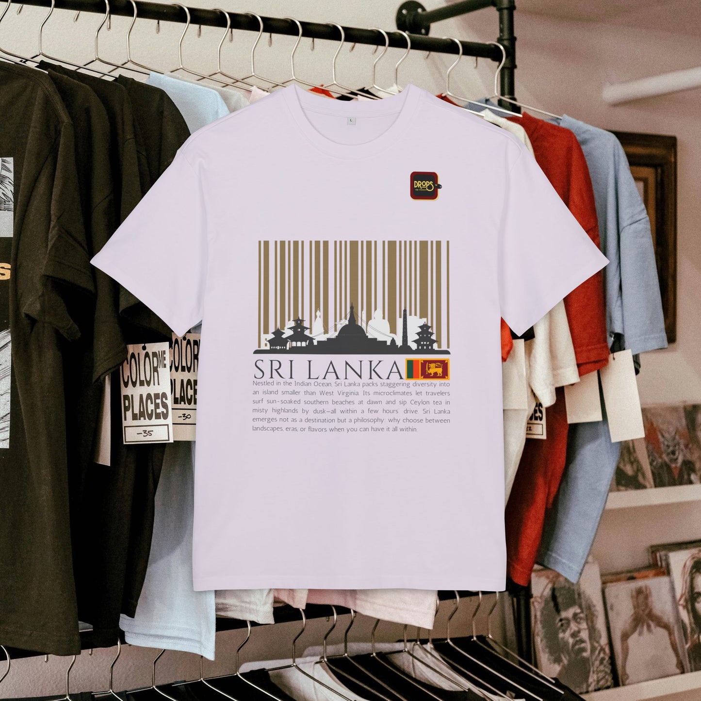 Unisex Oversized Tee_ N6+ Series USOSTEE PT2WW001_ Limited Edition by WesternWaves: