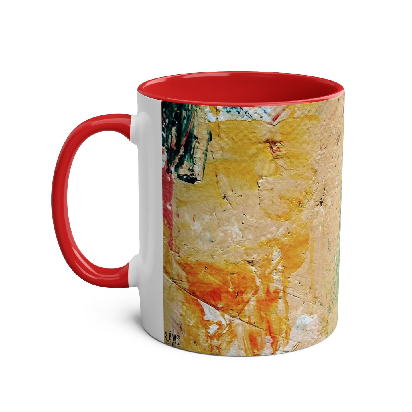 Two-Tone Coffee Mugs, 11oz_ N2+ Series TTCM11OZ PT2WW001_ Limited Edition by SPW of WesternWaves: