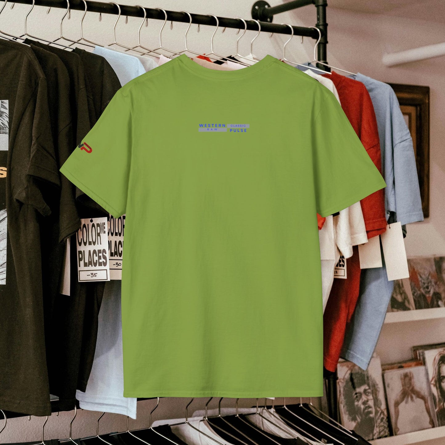 Every Line Graphic Unisex Softstyle T-Shirt | Retro Art Tee, Casual Wear, Gift for Art Lovers, Streetwear, Everyday Style