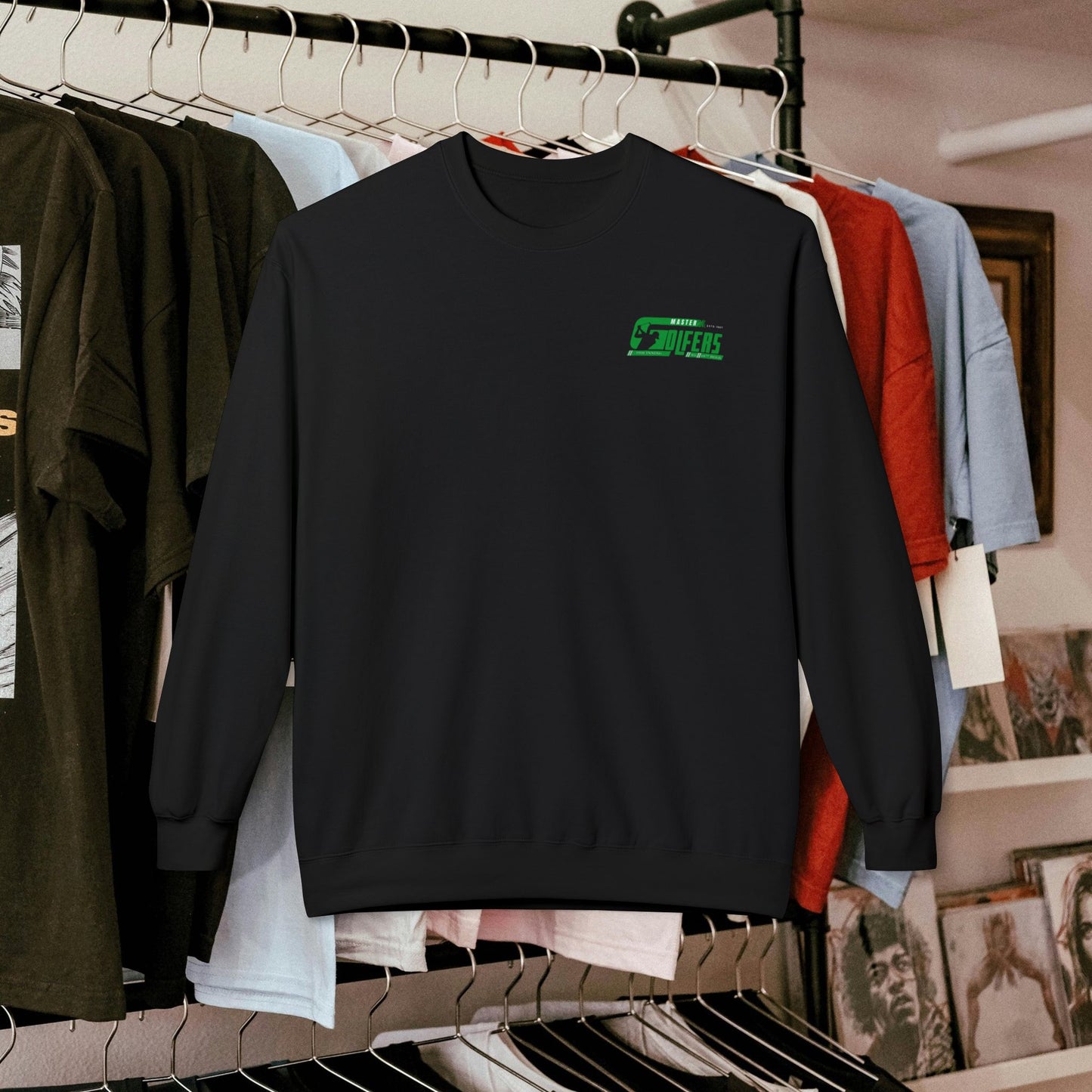 Cozy Unisex Fleece Crewneck Sweatshirt_ 06 Sep 2025_ Ideal for Casual Wear, Gift for Friends, Year-Round Comfort, Perfect for Holidays and Celebrations