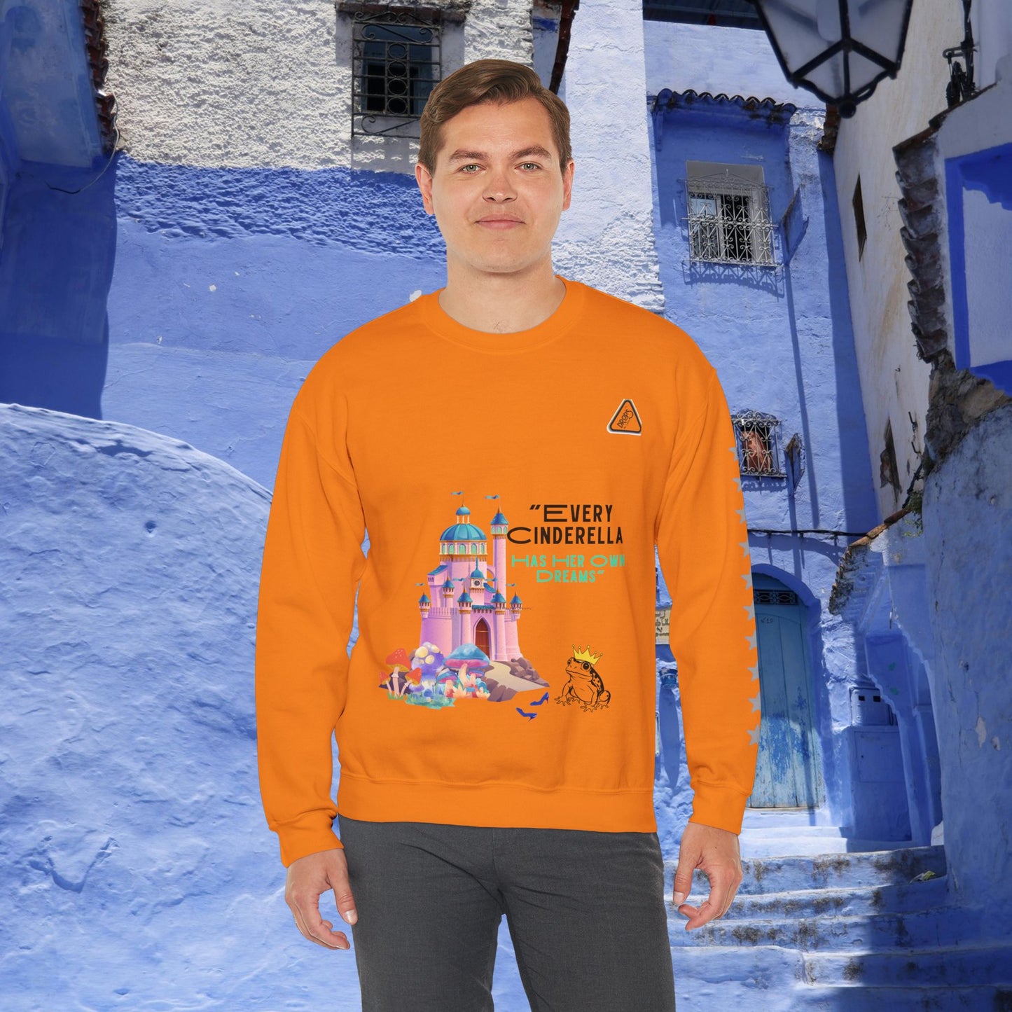 Unisex Heavy Blend™ Crewneck Sweatshirt_ N2 Series UHBCSS PT2WW007_ Limited Edition Pure Luxury By WesternWaves: